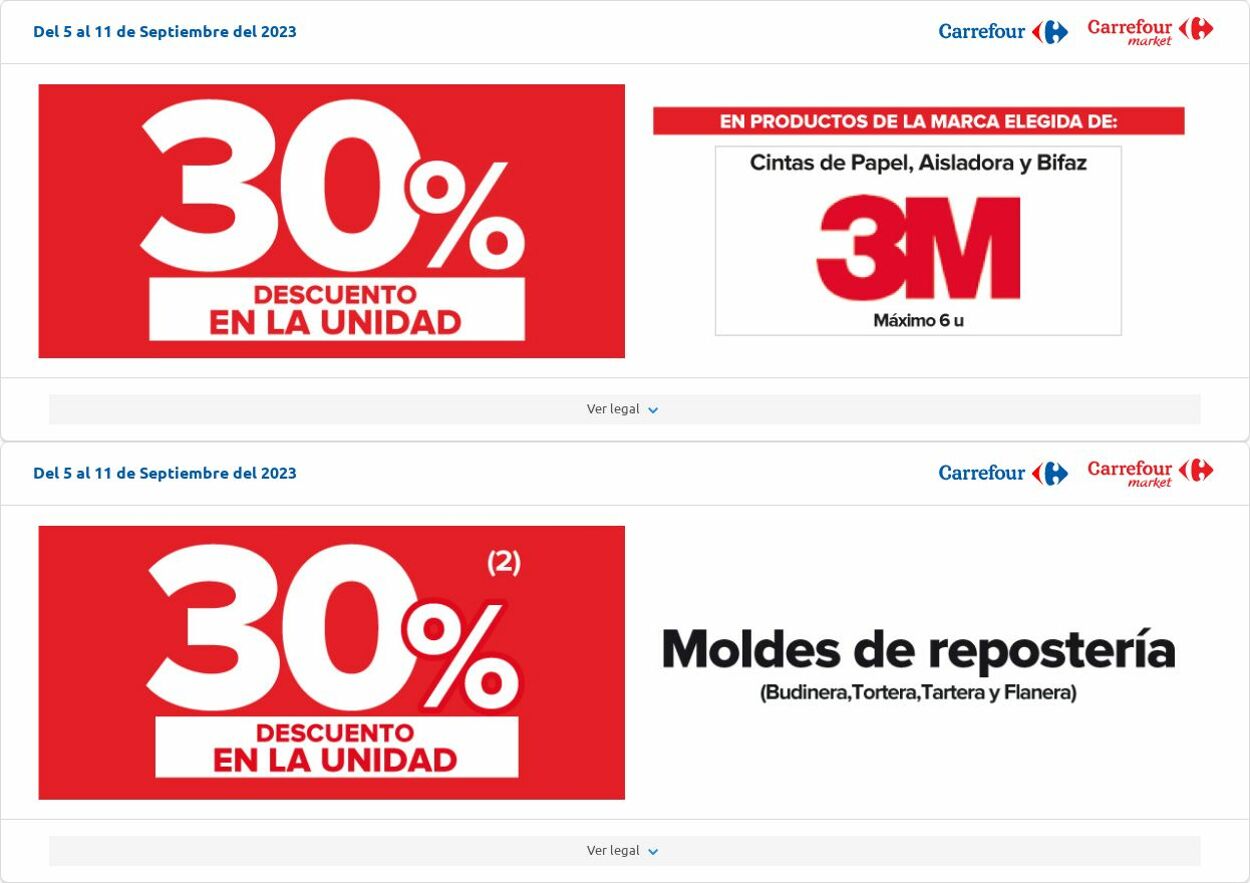 Folleto Carrefour 05.09.2023 - 11.09.2023