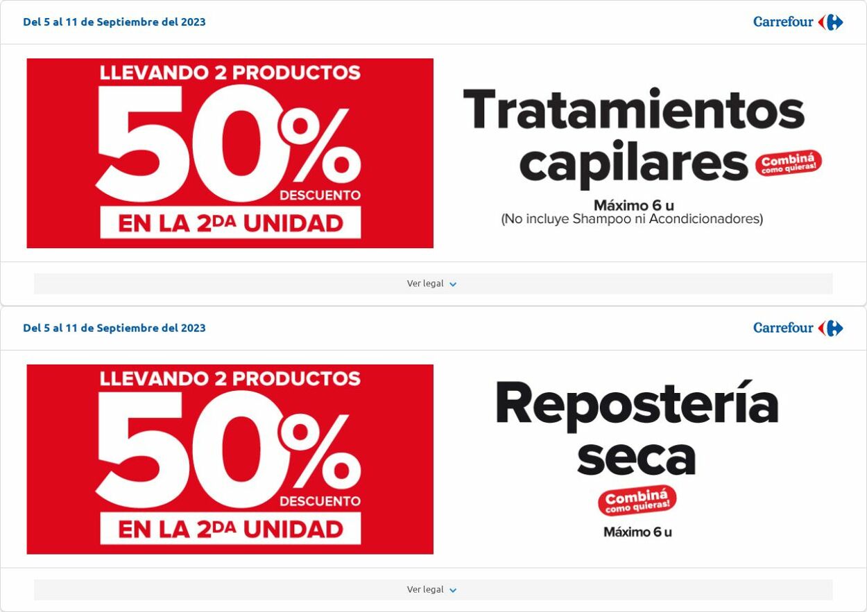 Folleto Carrefour 05.09.2023 - 11.09.2023