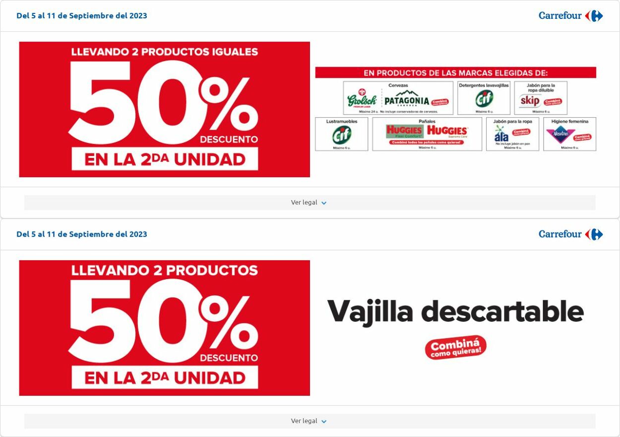 Folleto Carrefour 05.09.2023 - 11.09.2023