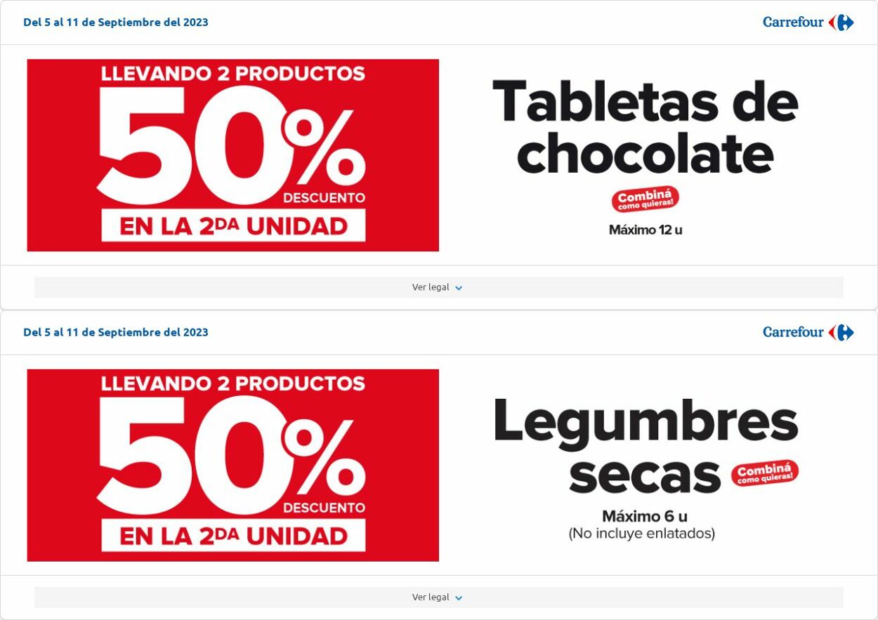 Folleto Carrefour 05.09.2023 - 11.09.2023