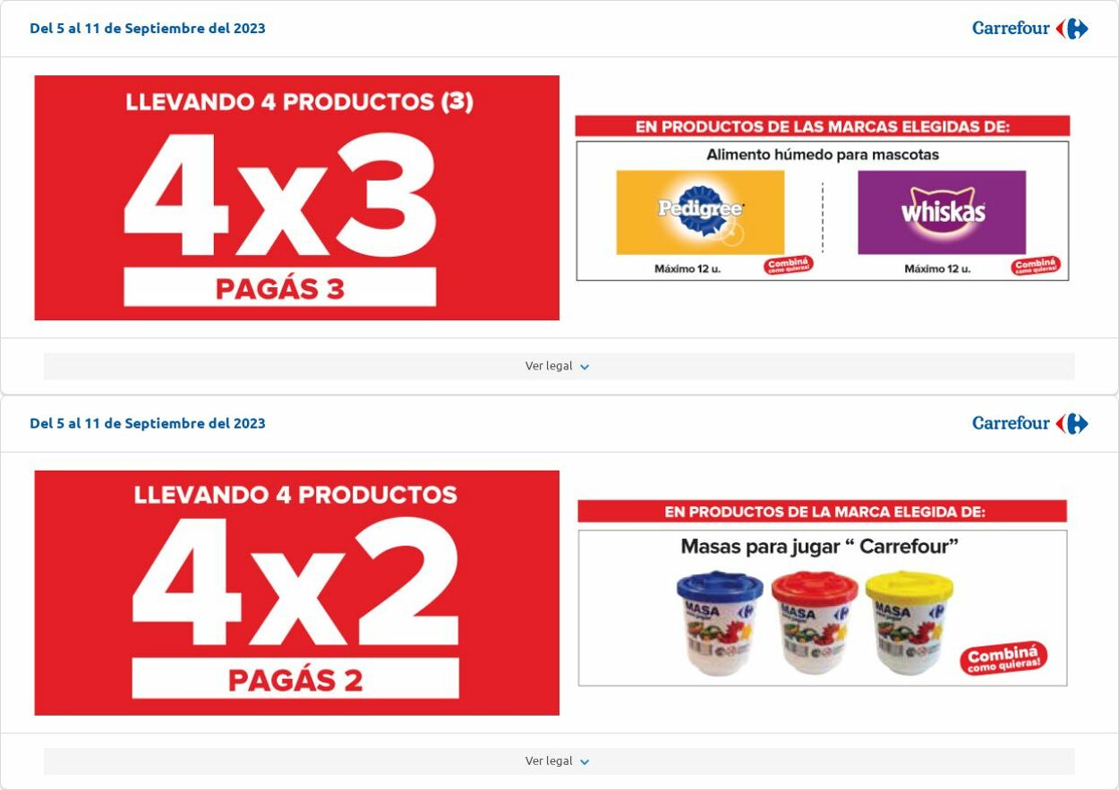 Folleto Carrefour 05.09.2023 - 11.09.2023