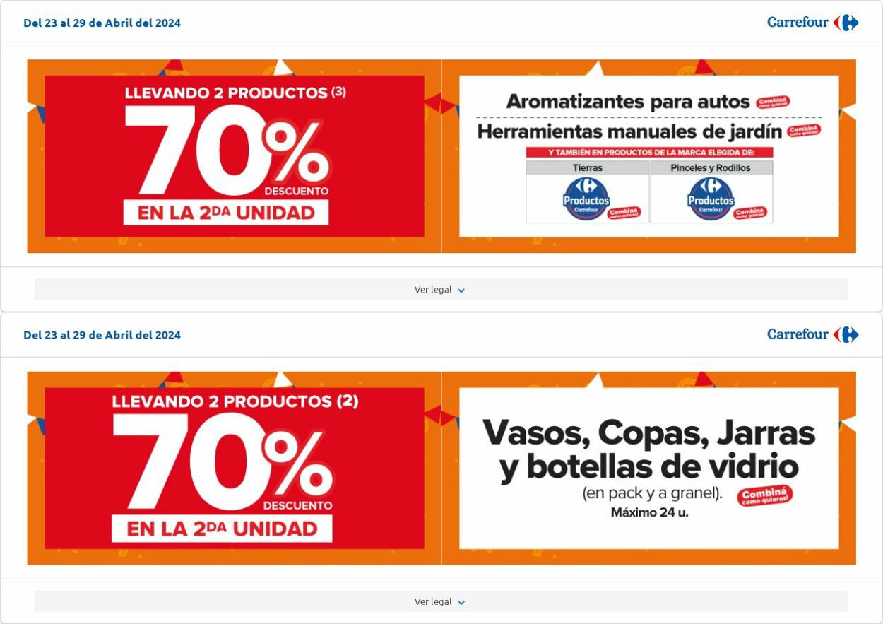 Folleto Carrefour 23.04.2024 - 29.04.2024