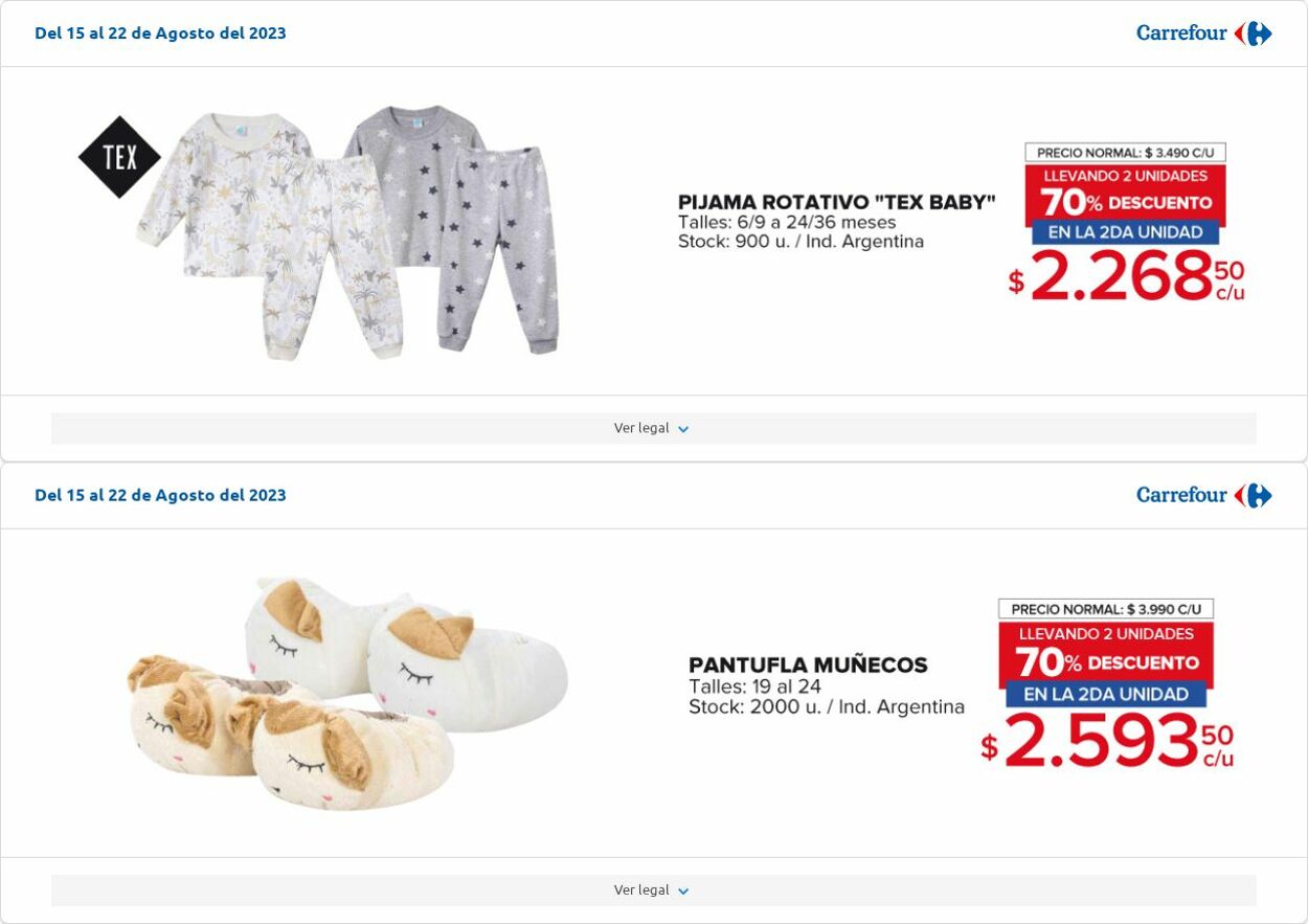 Folleto Carrefour 08.08.2023 - 28.08.2023