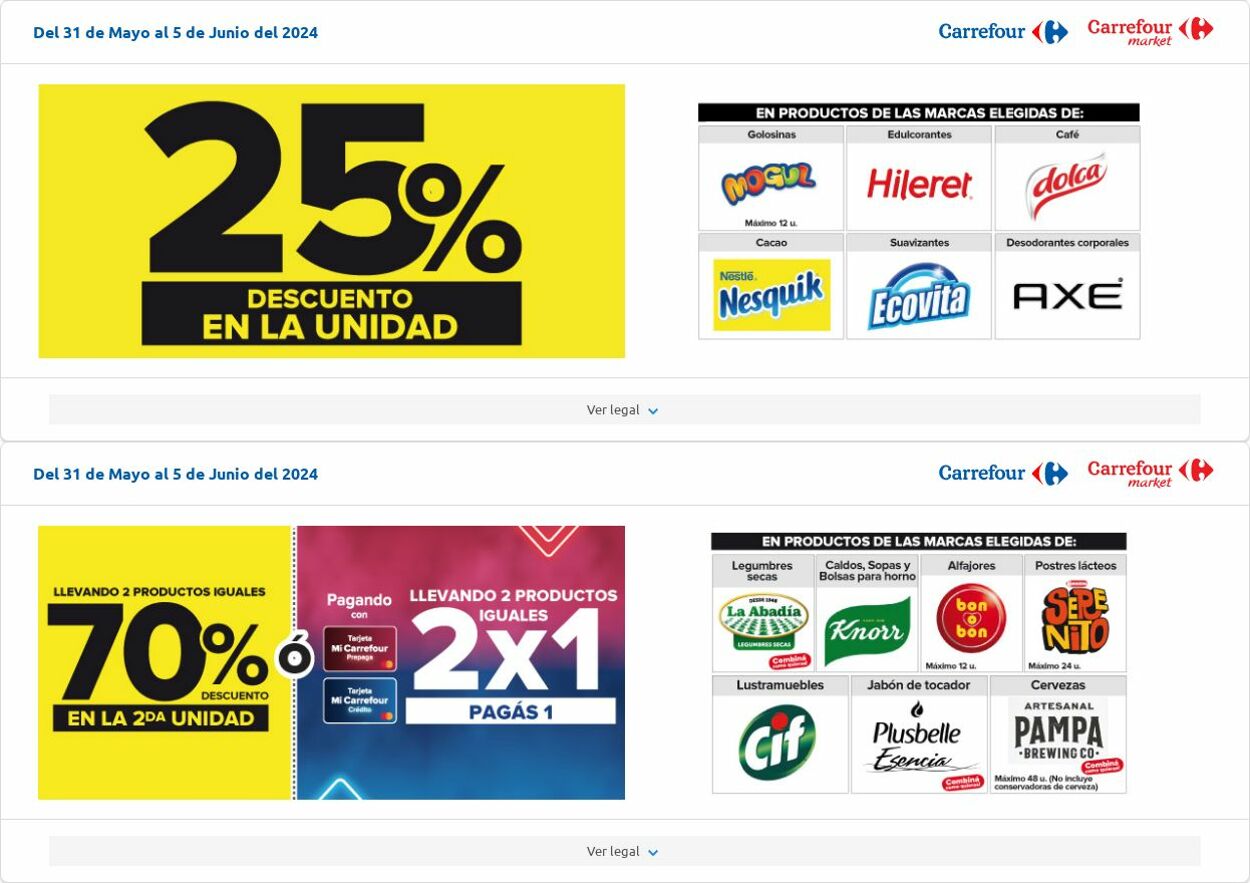 Folleto Carrefour 01.07.2024 - 05.08.2024