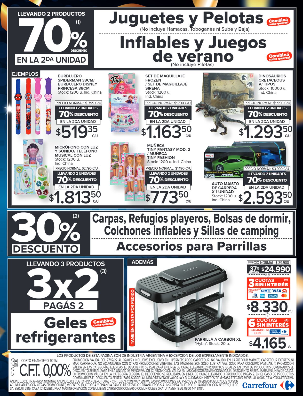 Folleto Carrefour 27.12.2022 - 02.01.2023