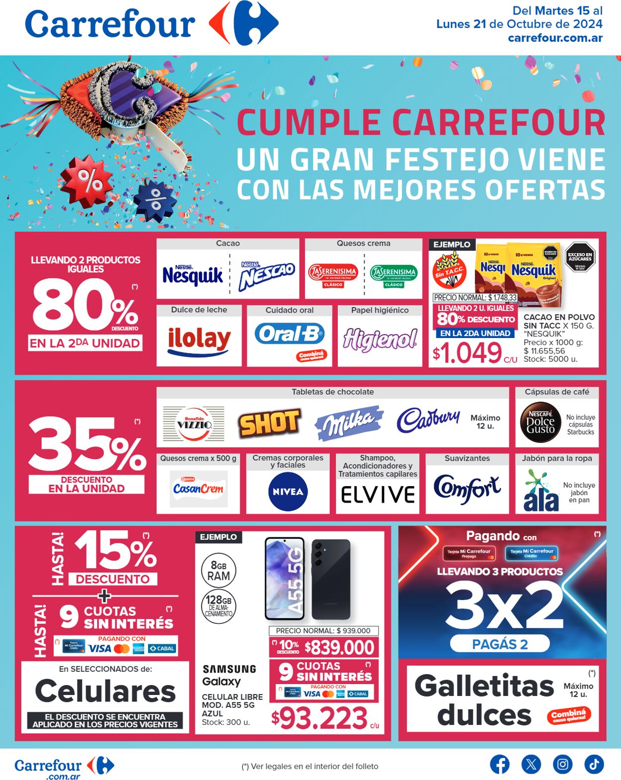 Folleto Carrefour 15.10.2024 - 21.10.2024