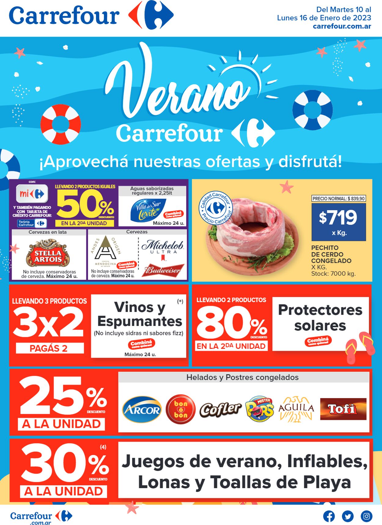 Folleto Carrefour 10.01.2023 - 16.01.2023