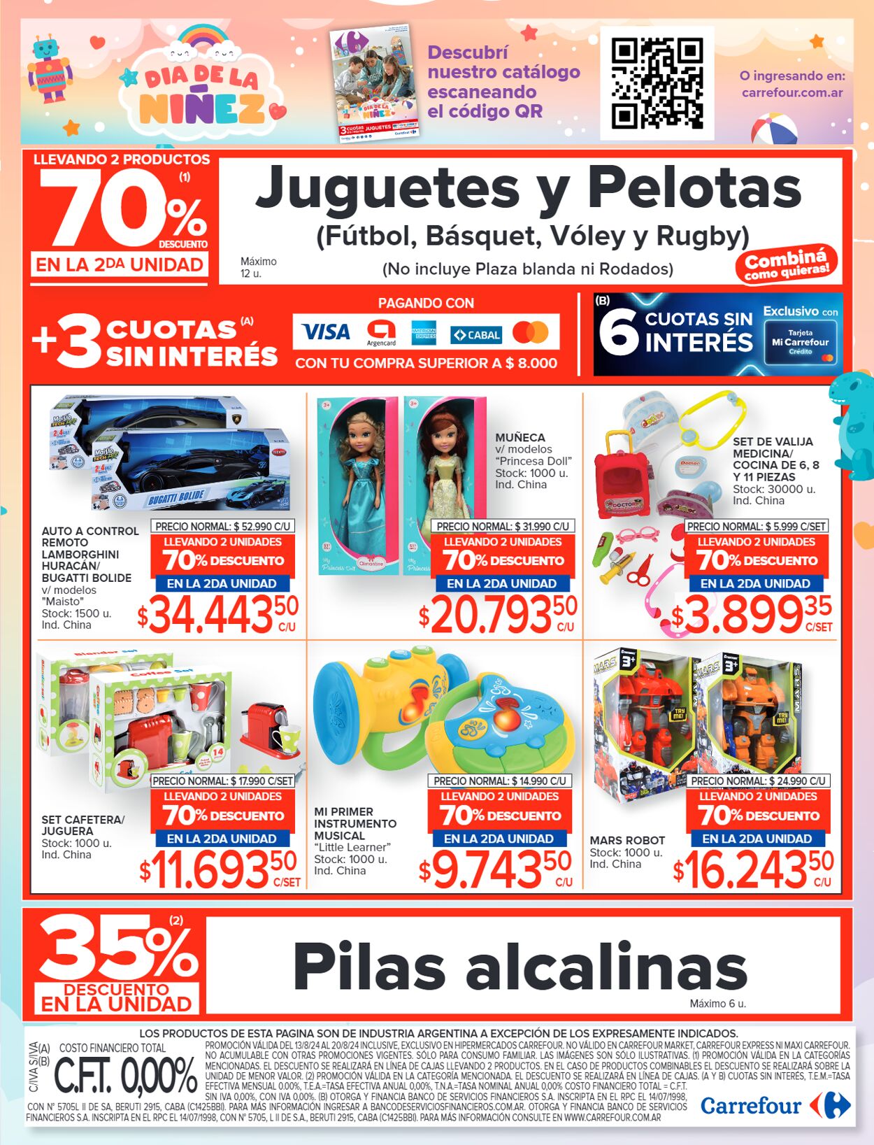 Folleto Carrefour 13.08.2024 - 20.08.2024