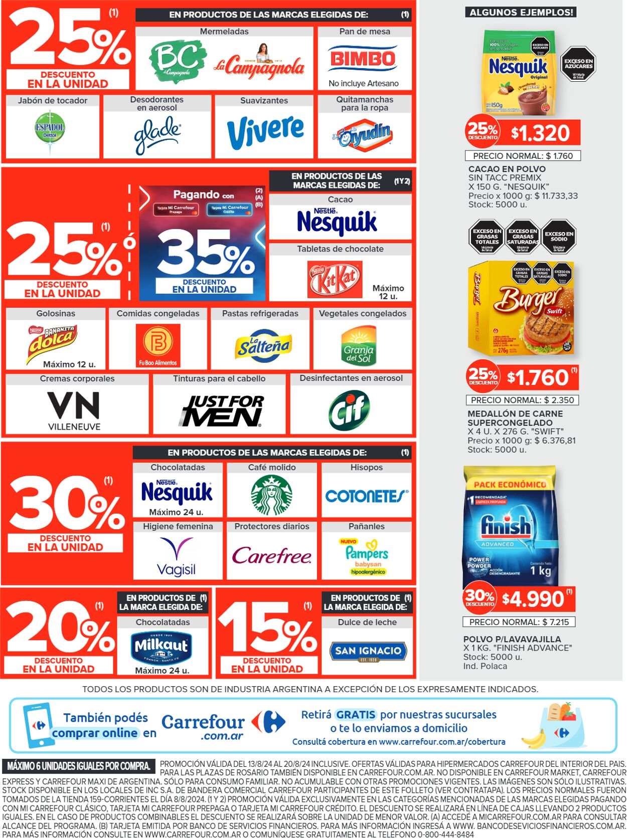 Folleto Carrefour 13.08.2024 - 20.08.2024