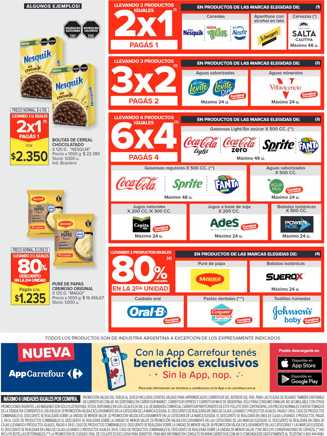 Folleto Carrefour 13.08.2024 - 20.08.2024