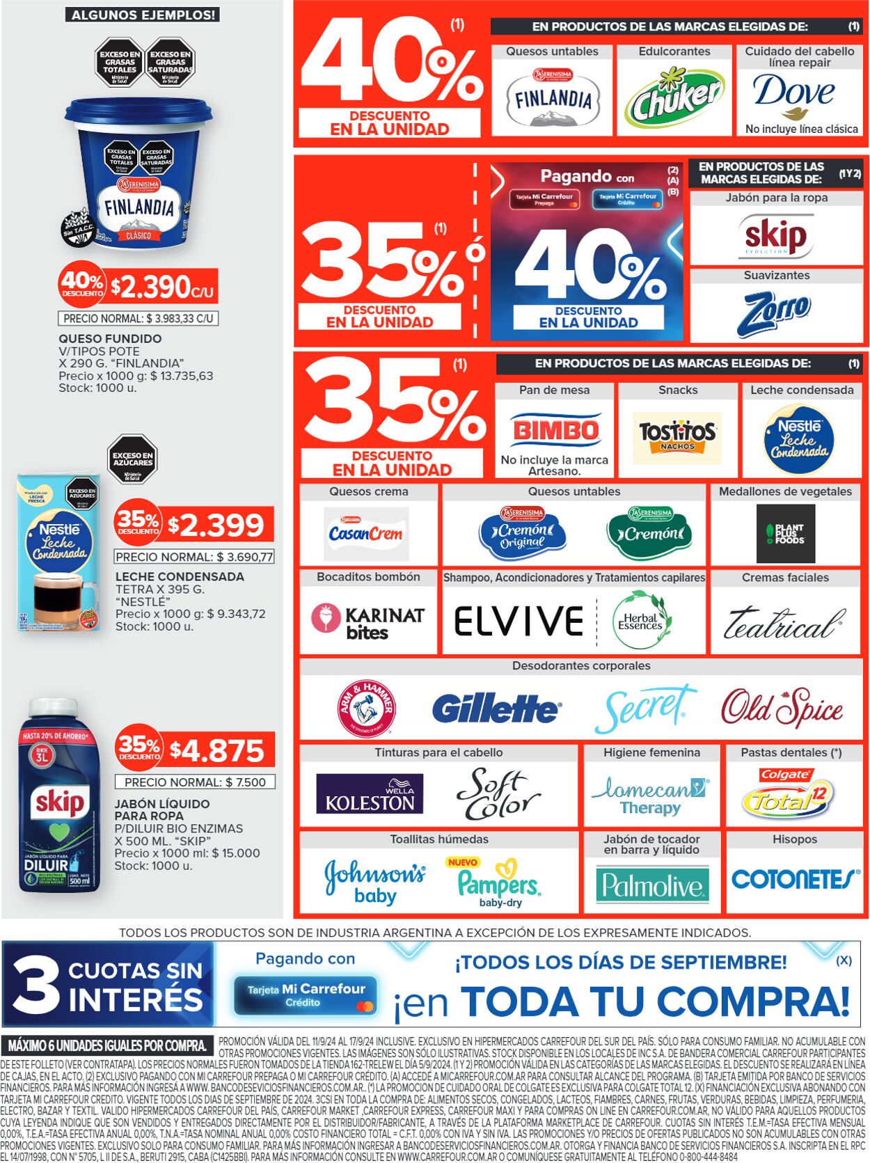 Folleto Carrefour 11.09.2024 - 17.09.2024