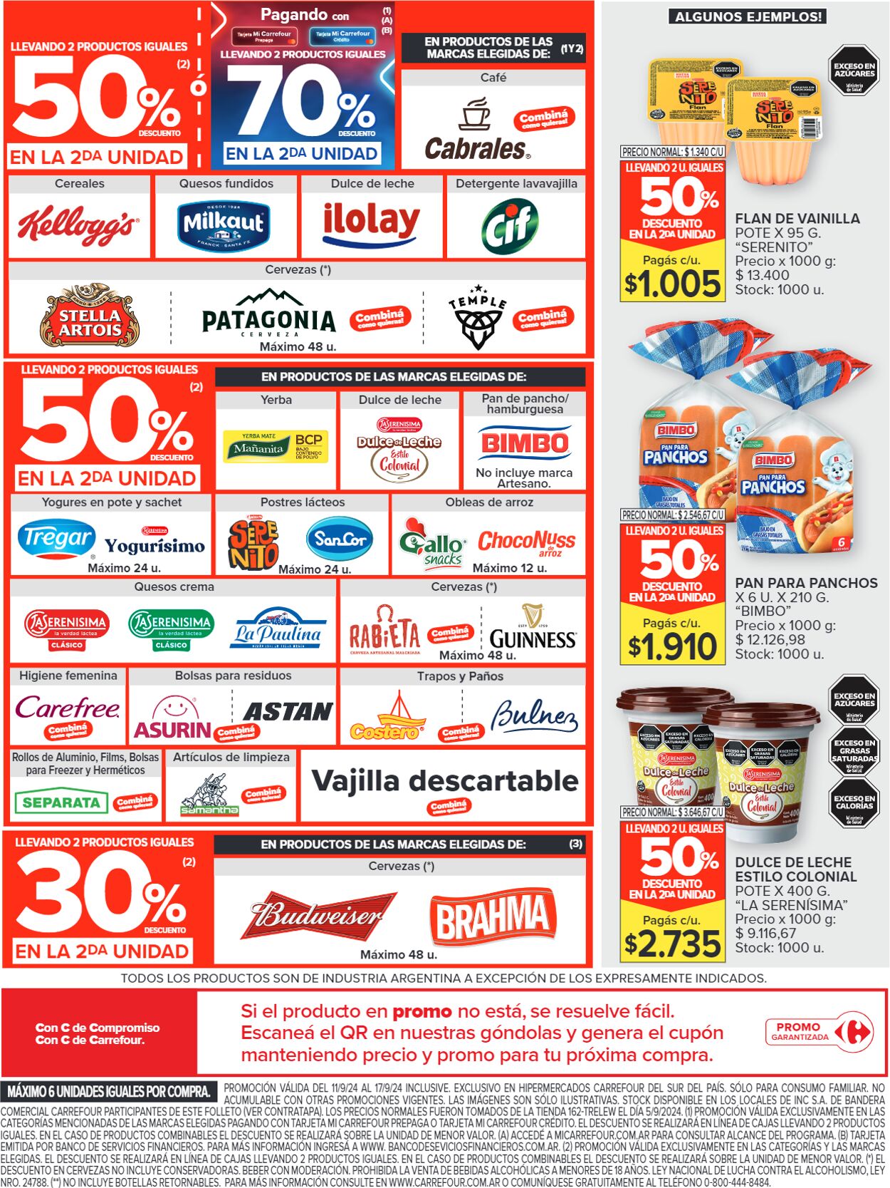 Folleto Carrefour 11.09.2024 - 17.09.2024