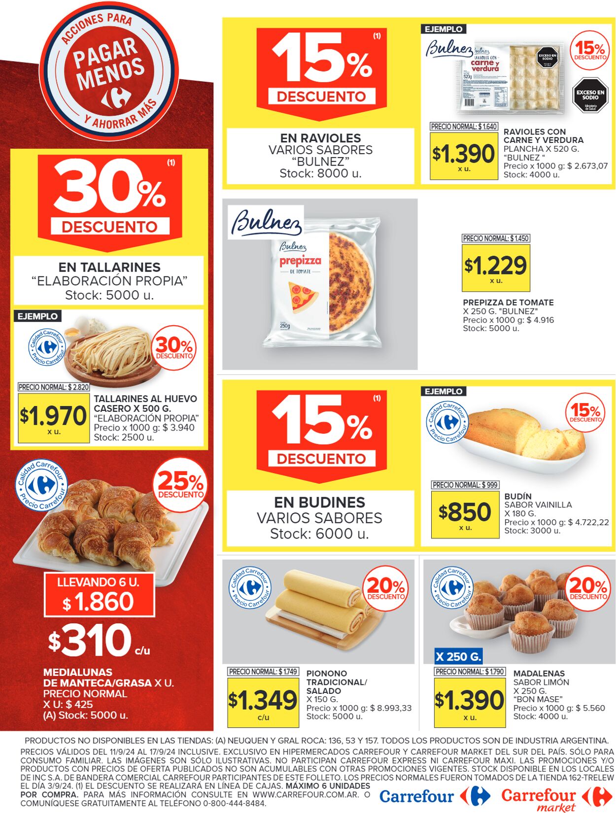 Folleto Carrefour 11.09.2024 - 17.09.2024