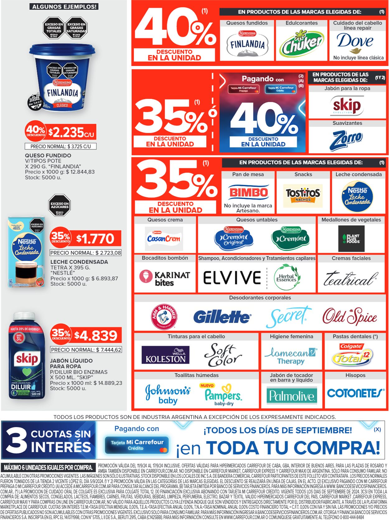 Folleto Carrefour 11.09.2024 - 17.09.2024