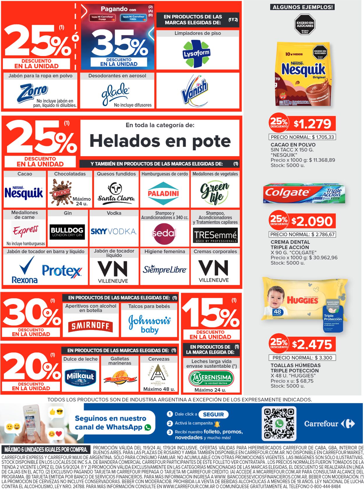 Folleto Carrefour 11.09.2024 - 17.09.2024