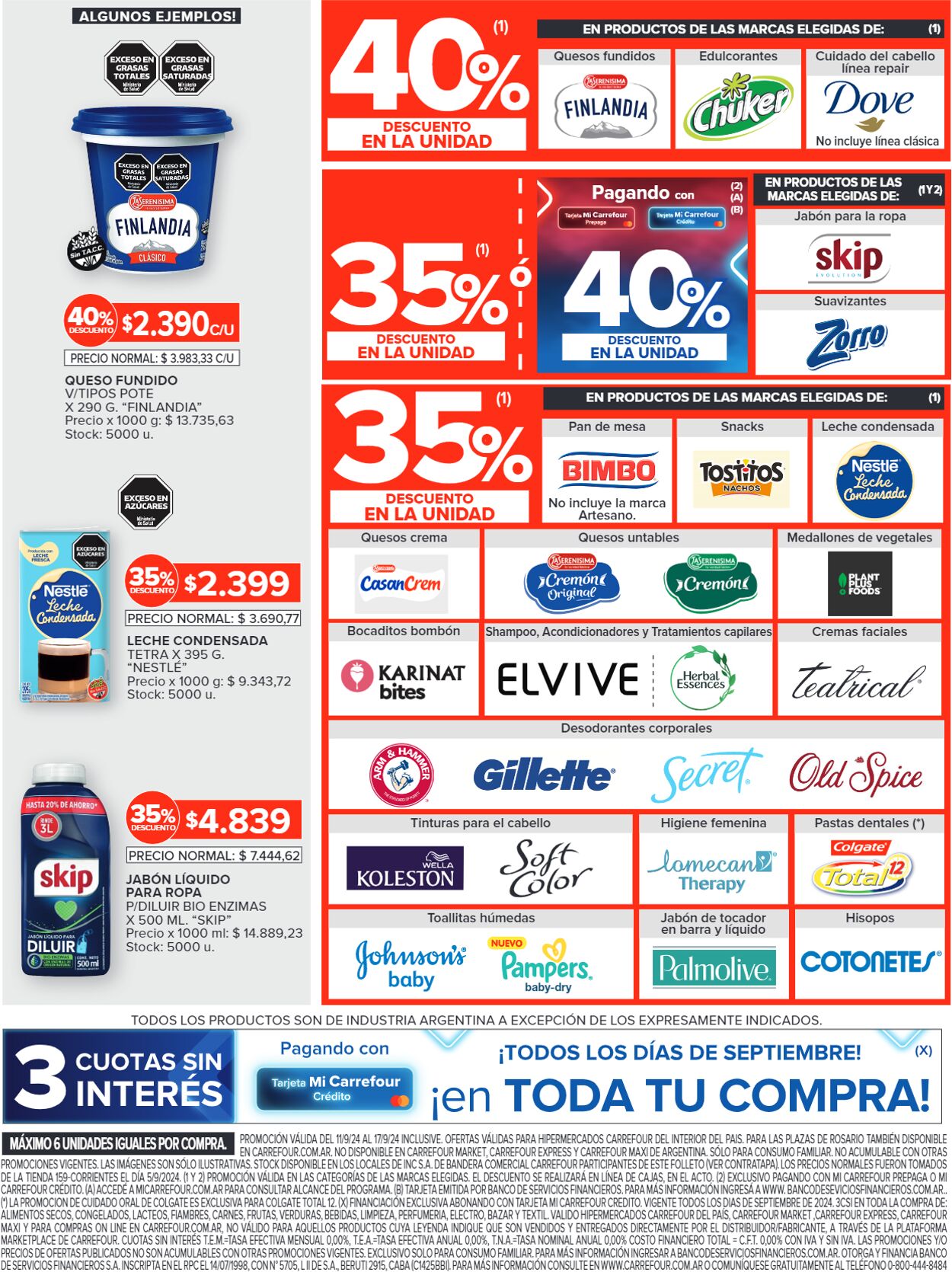 Folleto Carrefour 11.09.2024 - 17.09.2024