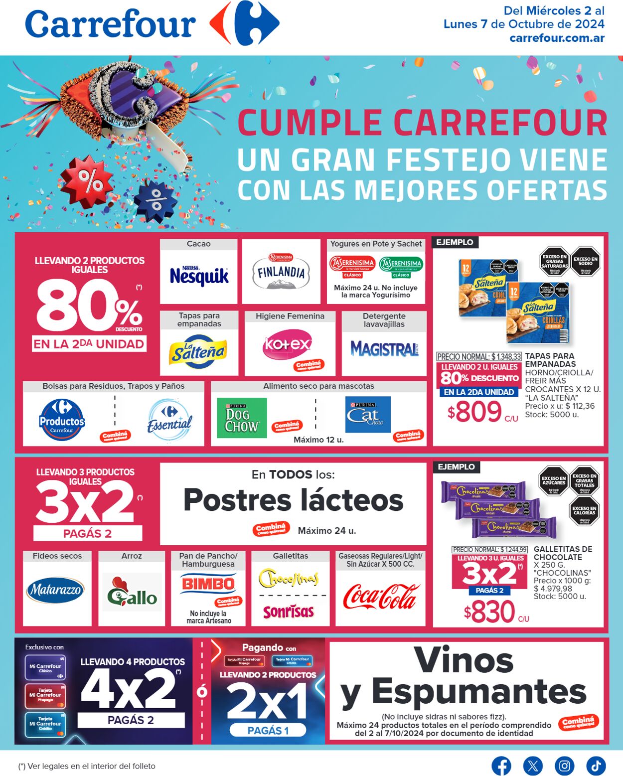 Folleto Carrefour 02.10.2024 - 07.10.2024