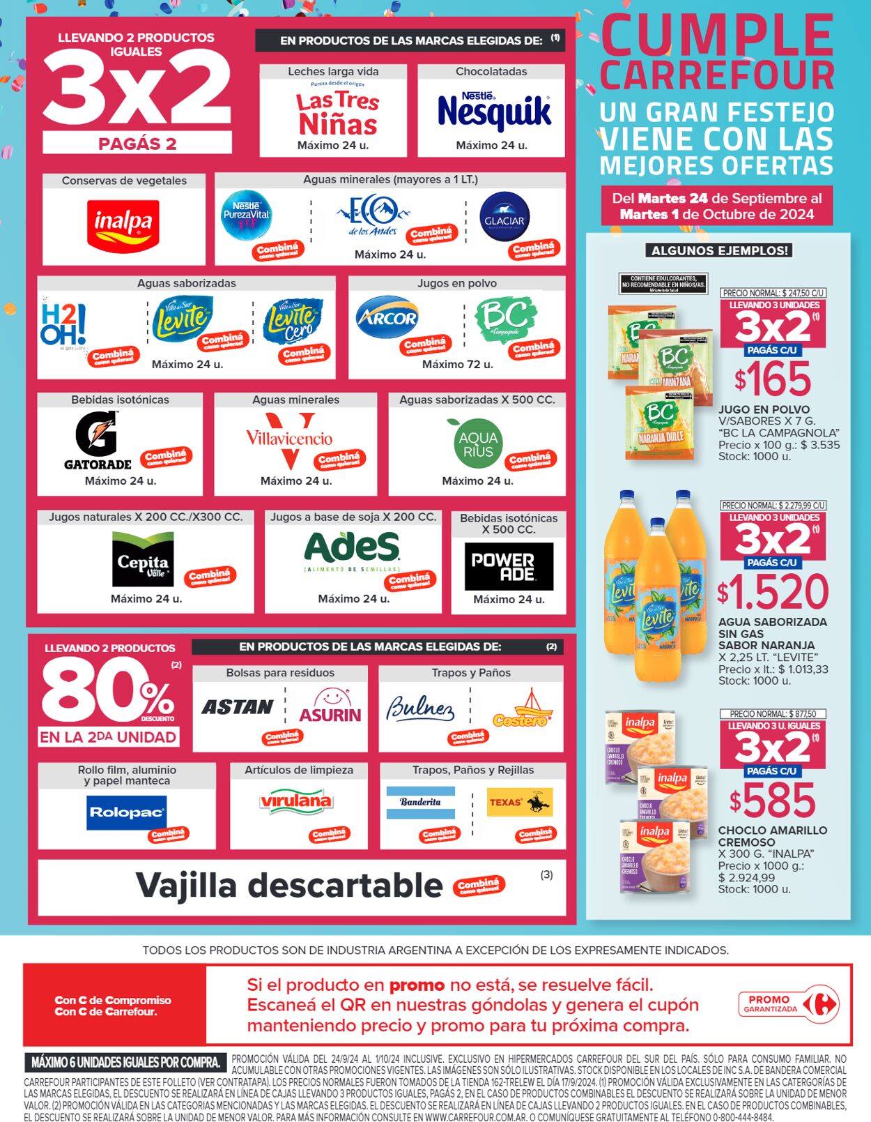 Folleto Carrefour 24.09.2024 - 01.10.2024