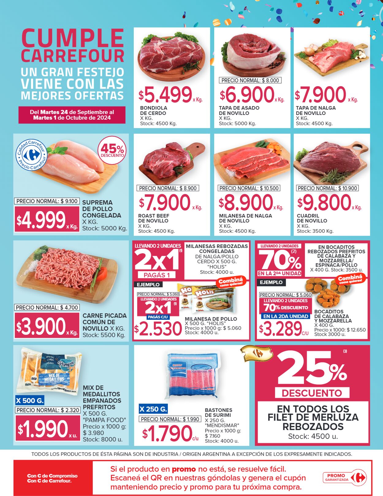 Folleto Carrefour 24.09.2024 - 01.10.2024