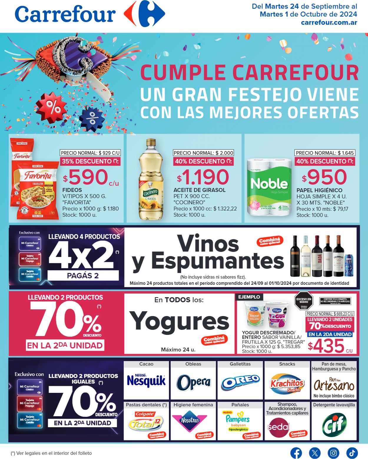 Folleto Carrefour 24.09.2024 - 01.10.2024