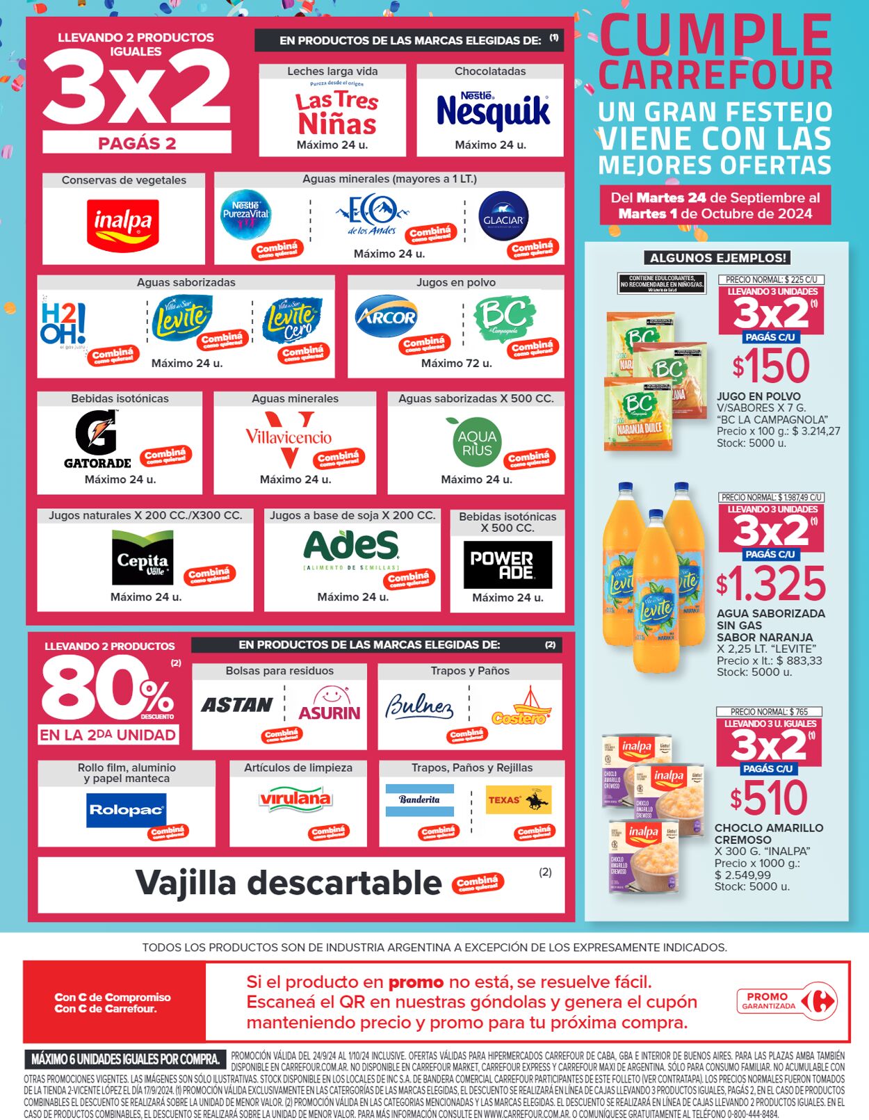 Folleto Carrefour 24.09.2024 - 01.10.2024