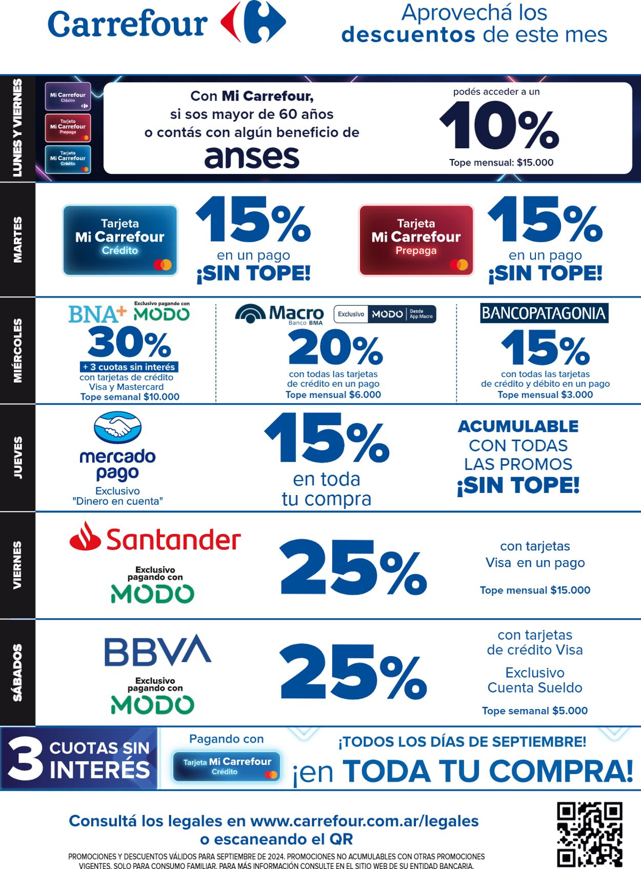 Folleto Carrefour 24.09.2024 - 01.10.2024