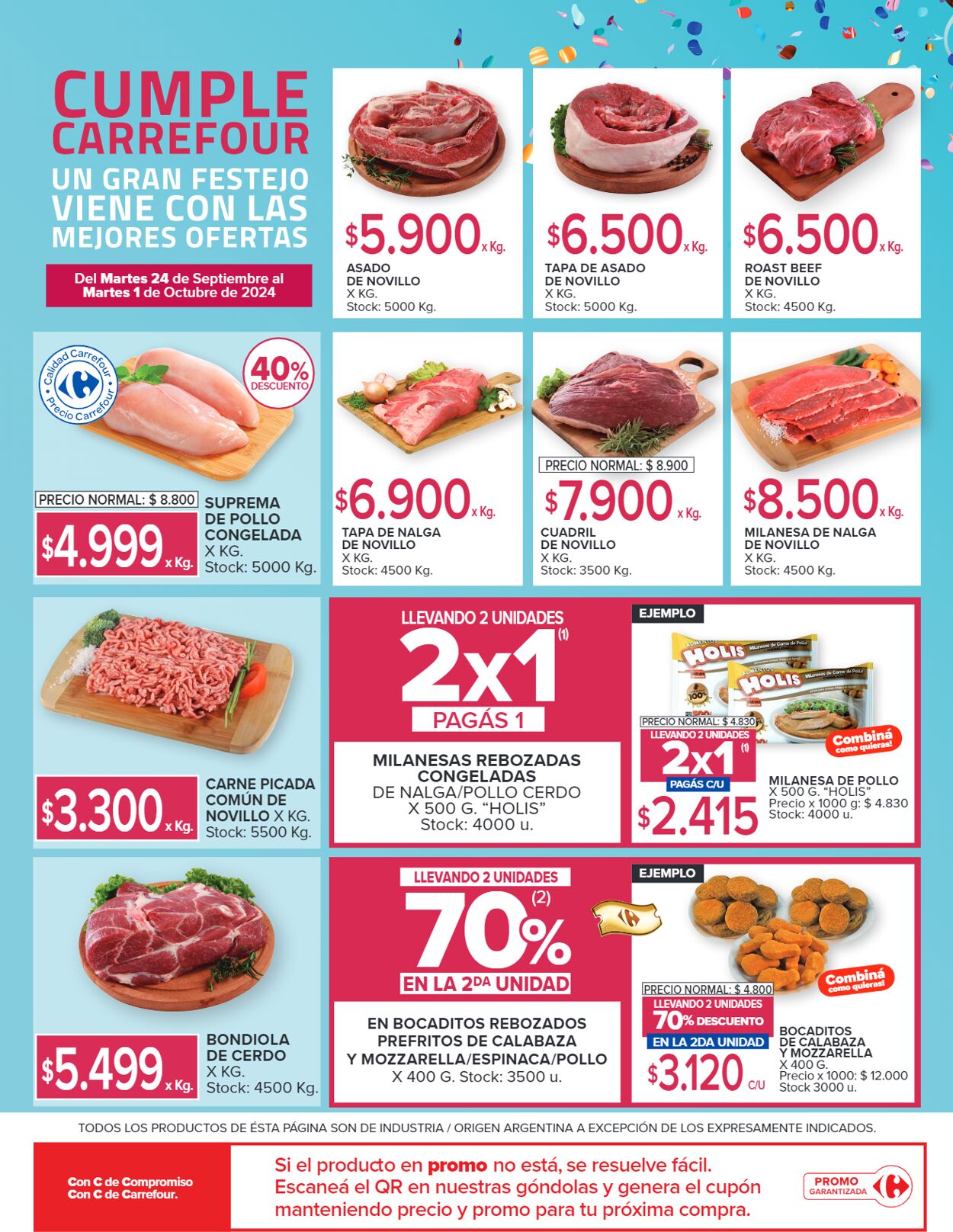 Folleto Carrefour 24.09.2024 - 01.10.2024