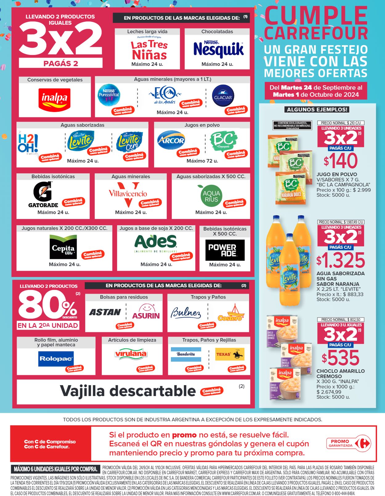 Folleto Carrefour 24.09.2024 - 01.10.2024