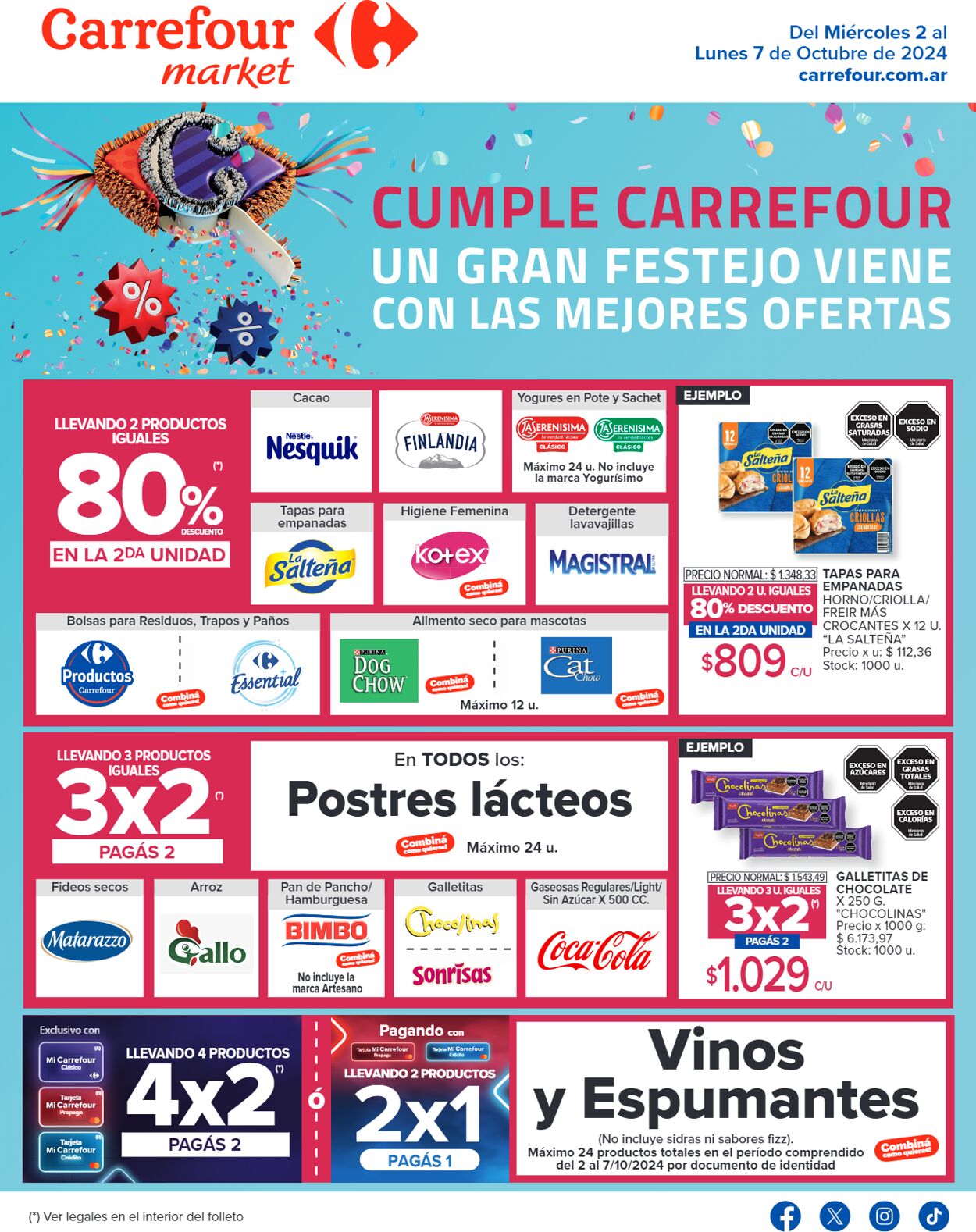 Folleto Carrefour 02.10.2024 - 07.10.2024