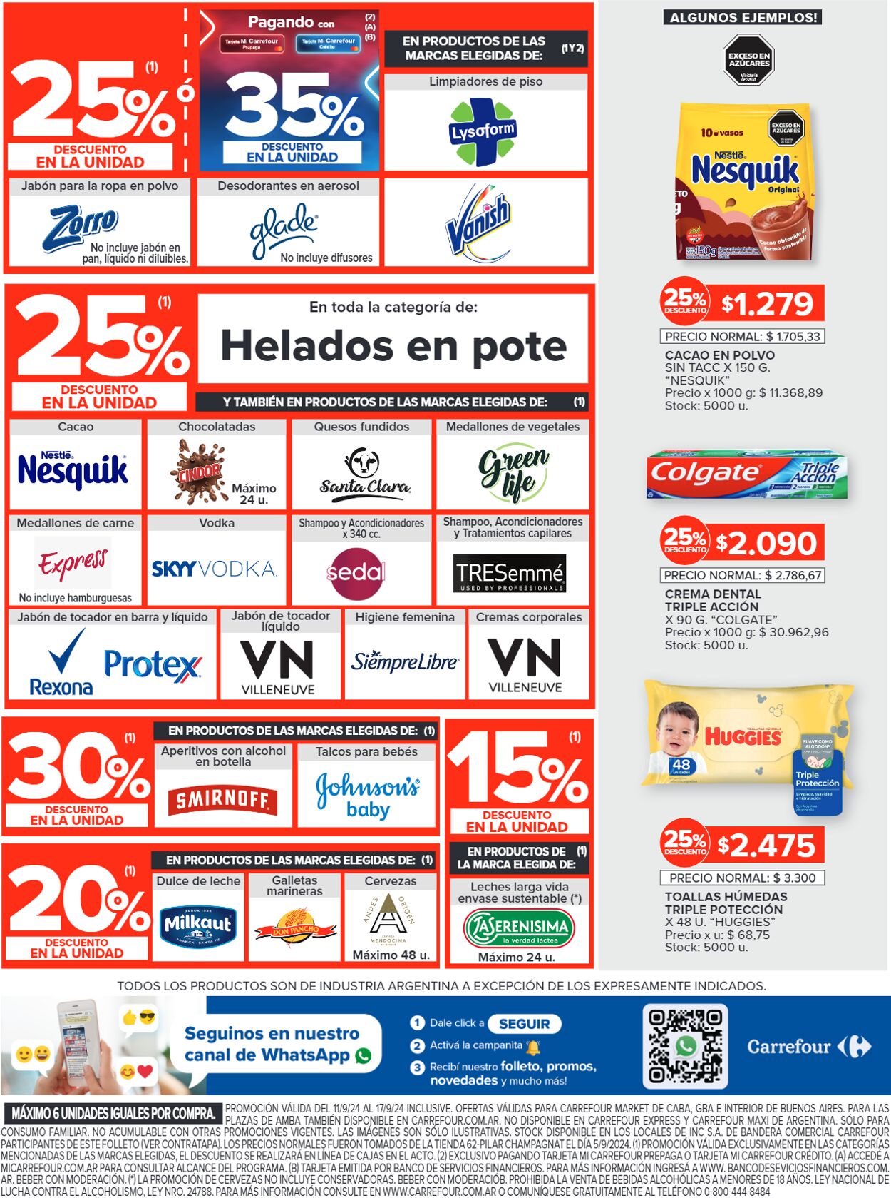 Folleto Carrefour 11.09.2024 - 17.09.2024