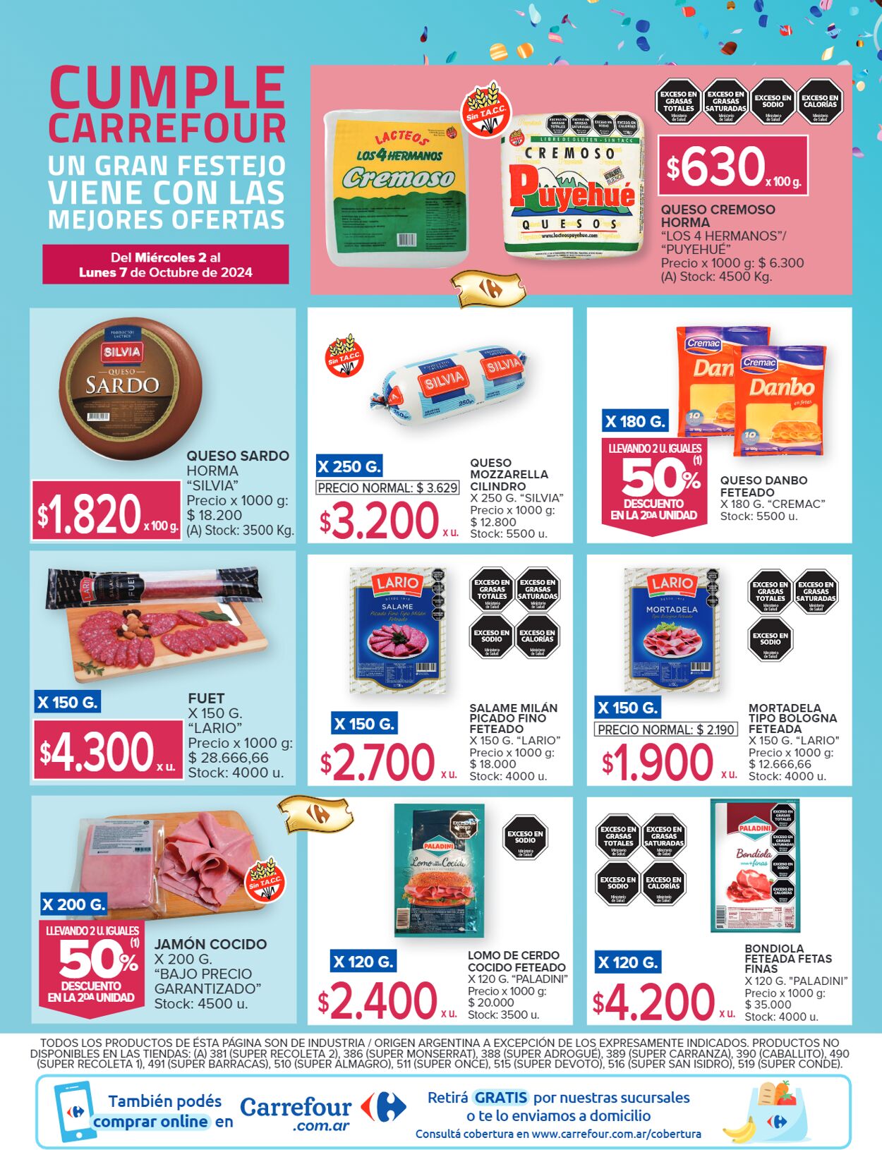 Folleto Carrefour 02.10.2024 - 07.10.2024