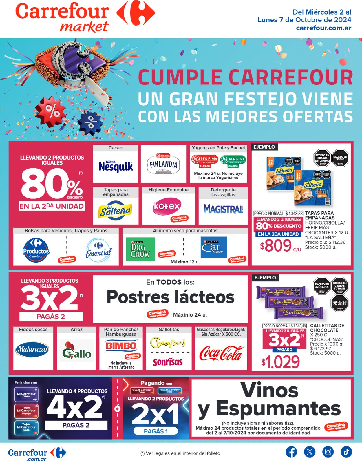 Folleto Carrefour 02.10.2024 - 07.10.2024