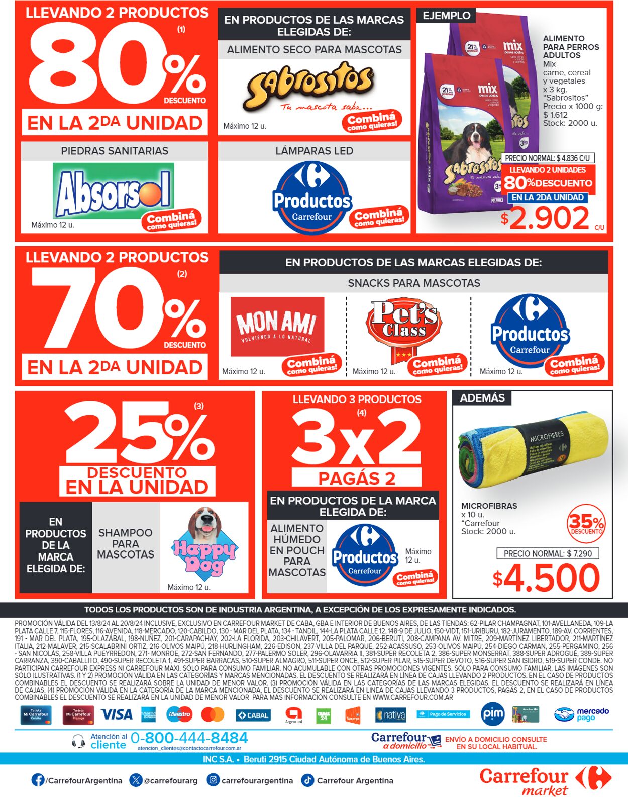 Folleto Carrefour 13.08.2024 - 20.08.2024