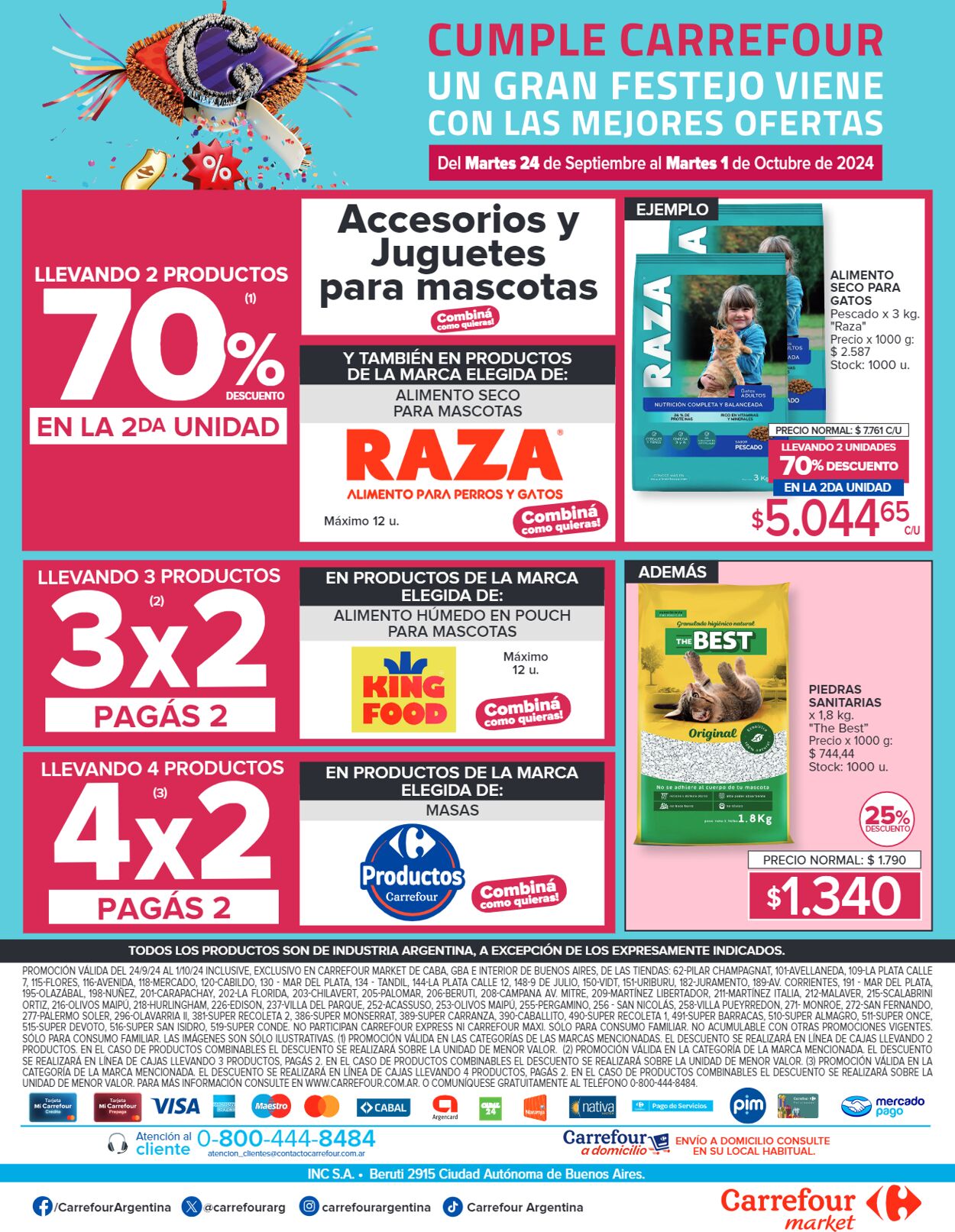 Folleto Carrefour 24.09.2024 - 01.10.2024