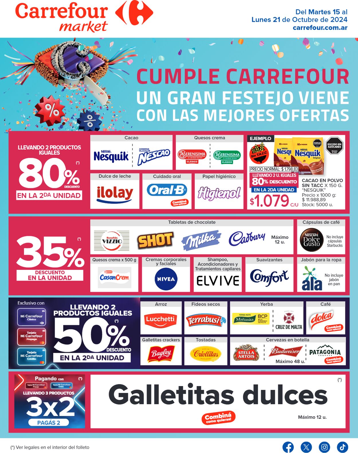 Folleto Carrefour 15.10.2024 - 21.10.2024