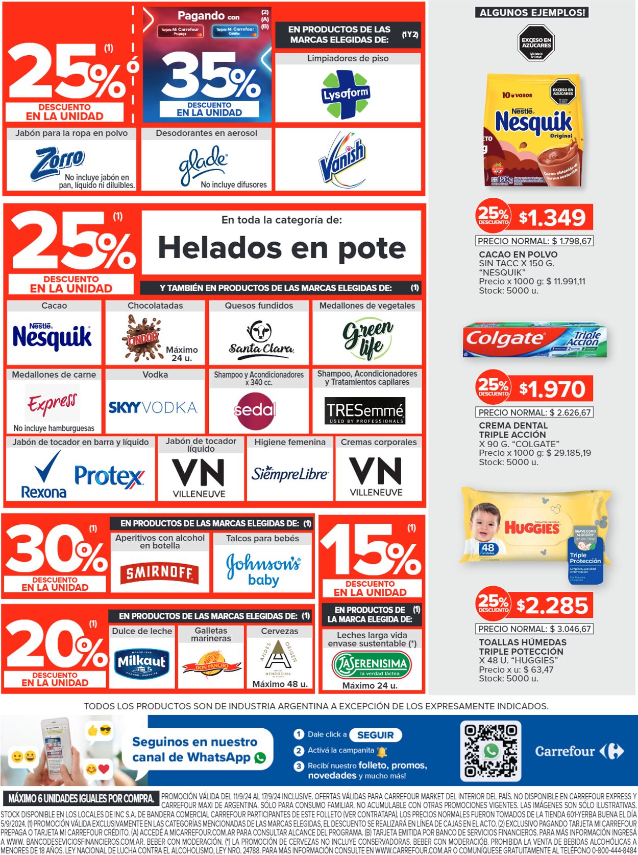 Folleto Carrefour 11.09.2024 - 17.09.2024