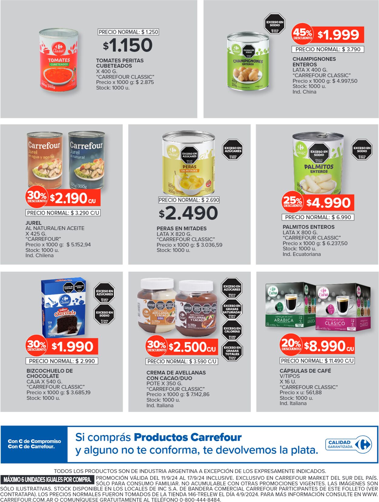 Folleto Carrefour 11.09.2024 - 17.09.2024