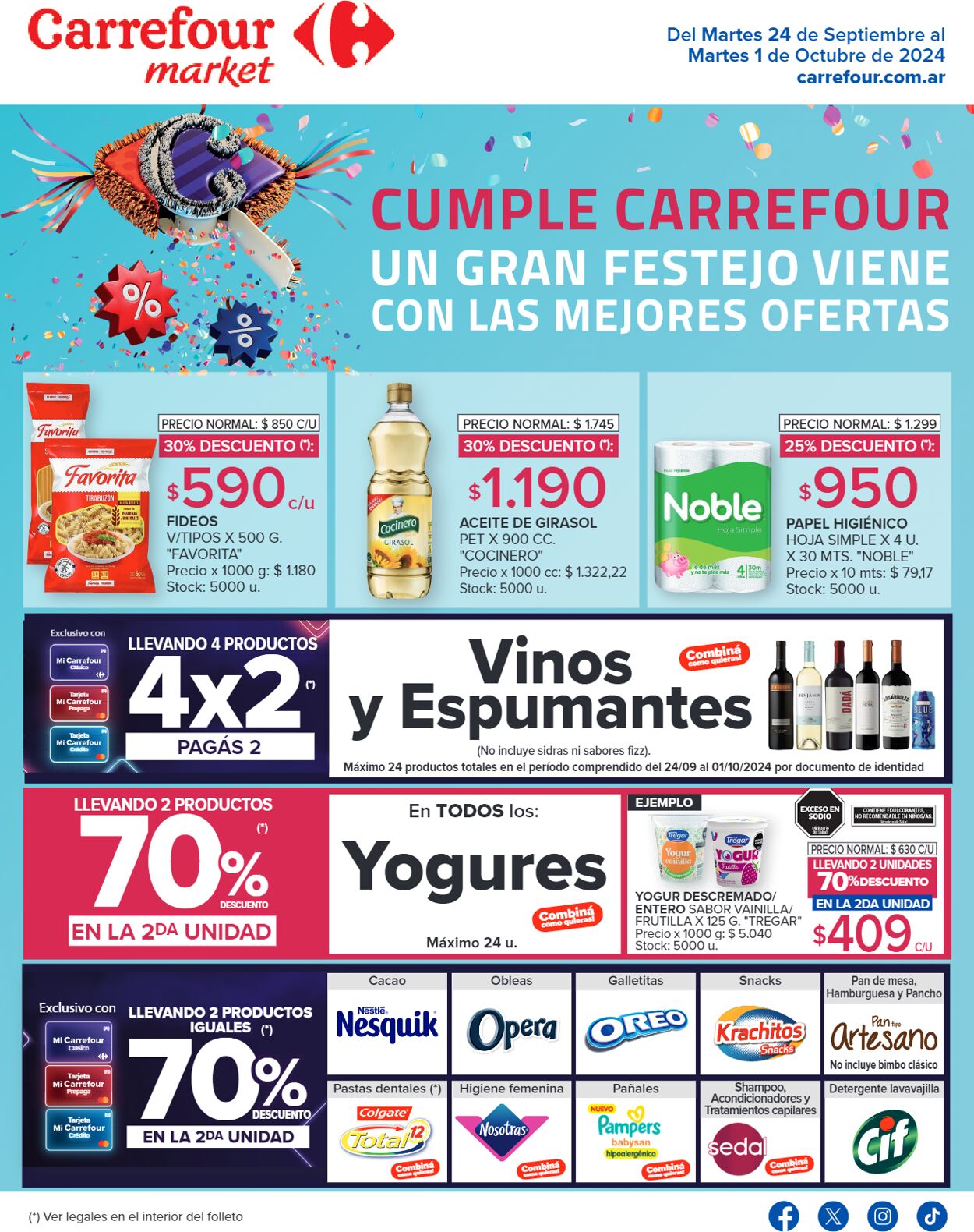 Folleto Carrefour 24.09.2024 - 01.10.2024