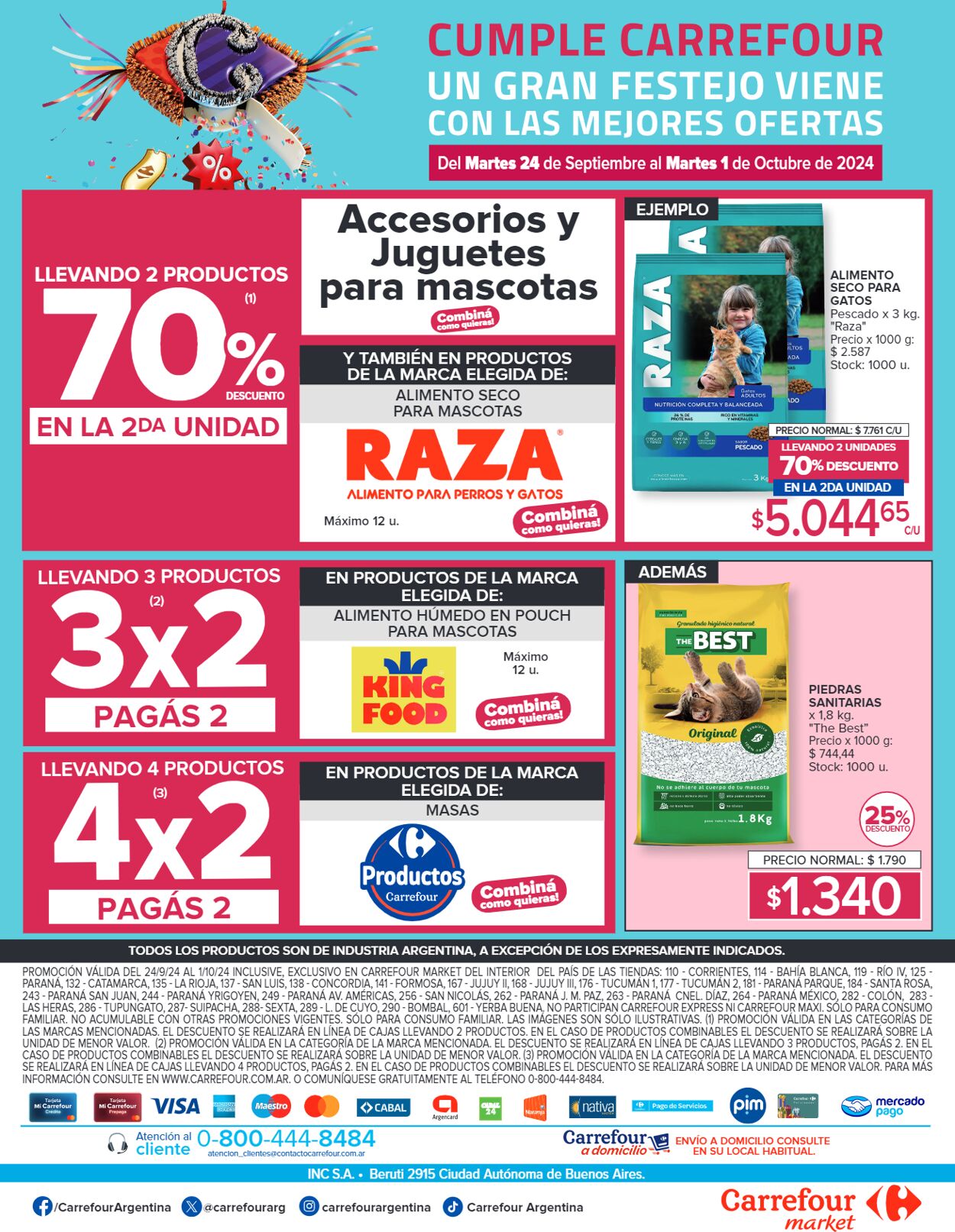 Folleto Carrefour 24.09.2024 - 01.10.2024