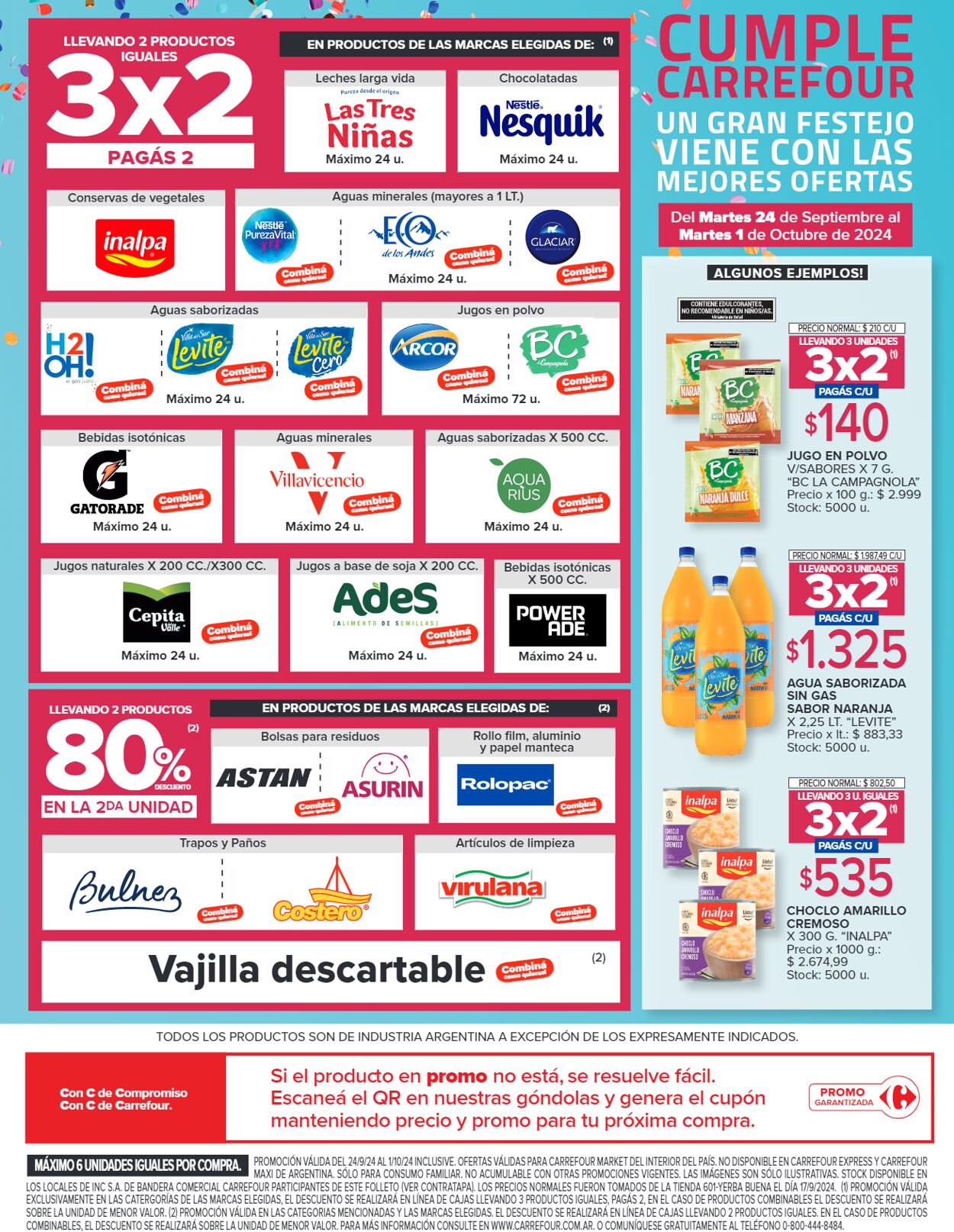 Folleto Carrefour 24.09.2024 - 01.10.2024