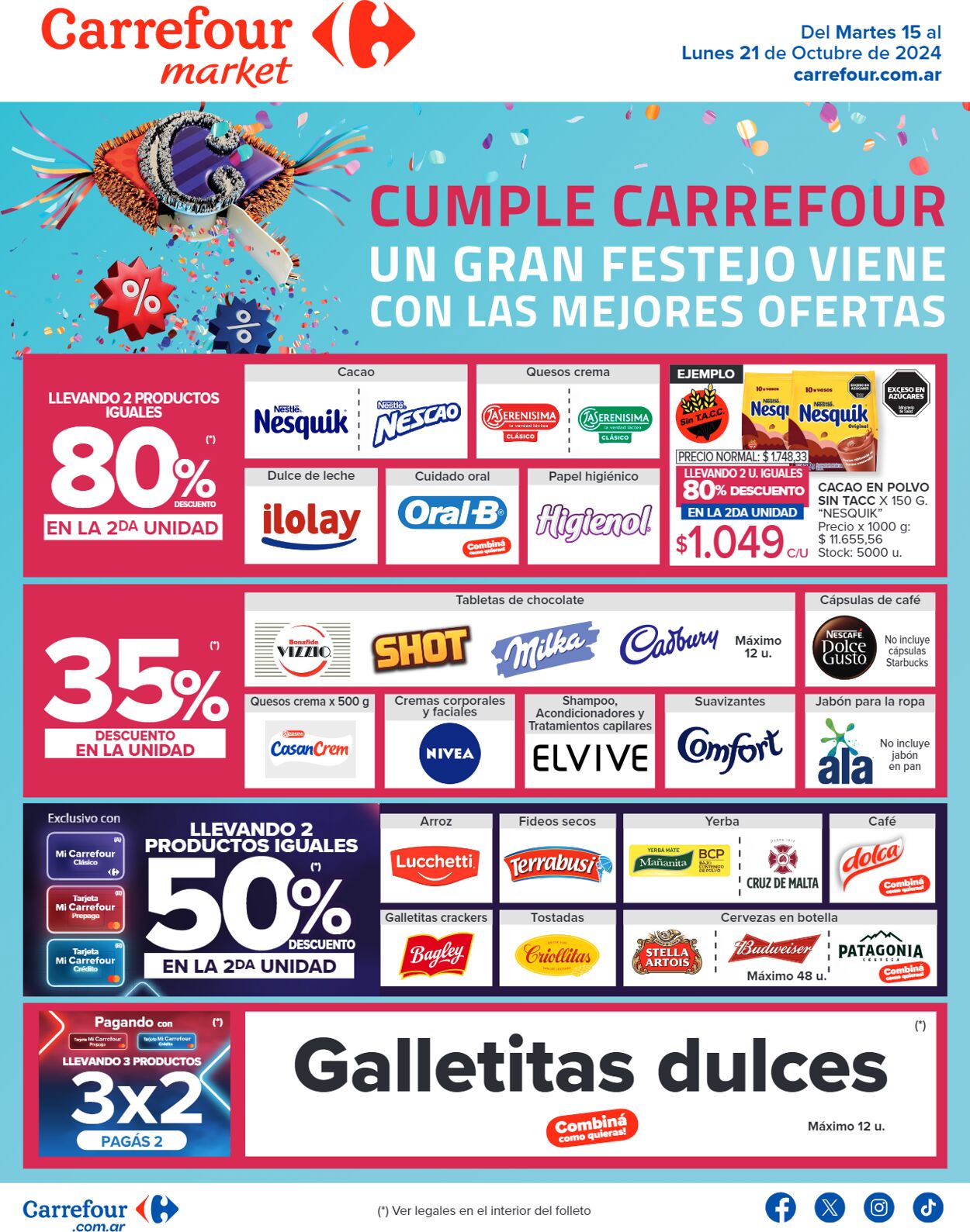 Folleto Carrefour 15.10.2024 - 21.10.2024