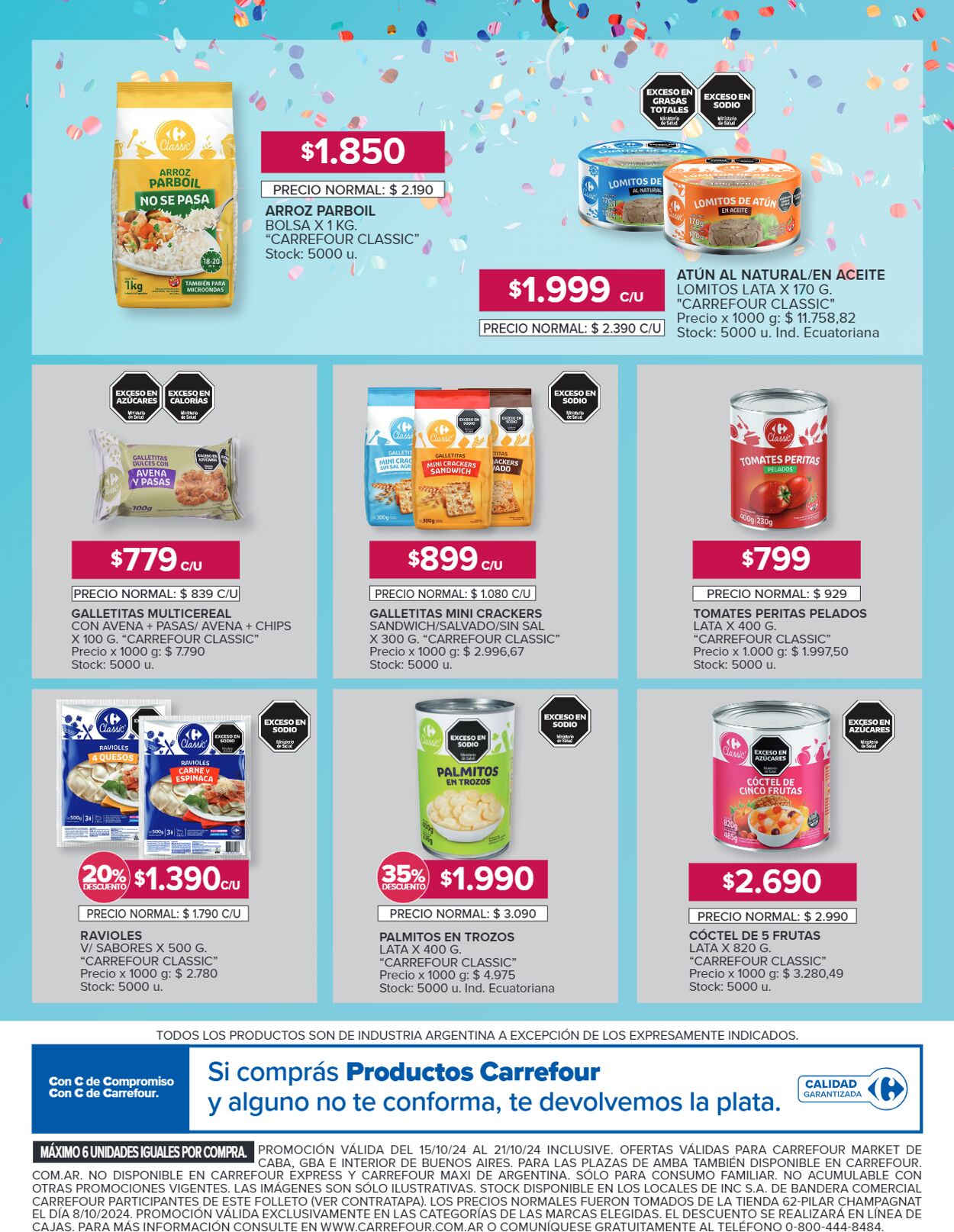 Folleto Carrefour 15.10.2024 - 21.10.2024