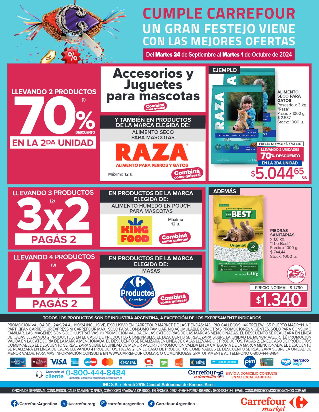 Folleto Carrefour 24.09.2024 - 01.10.2024