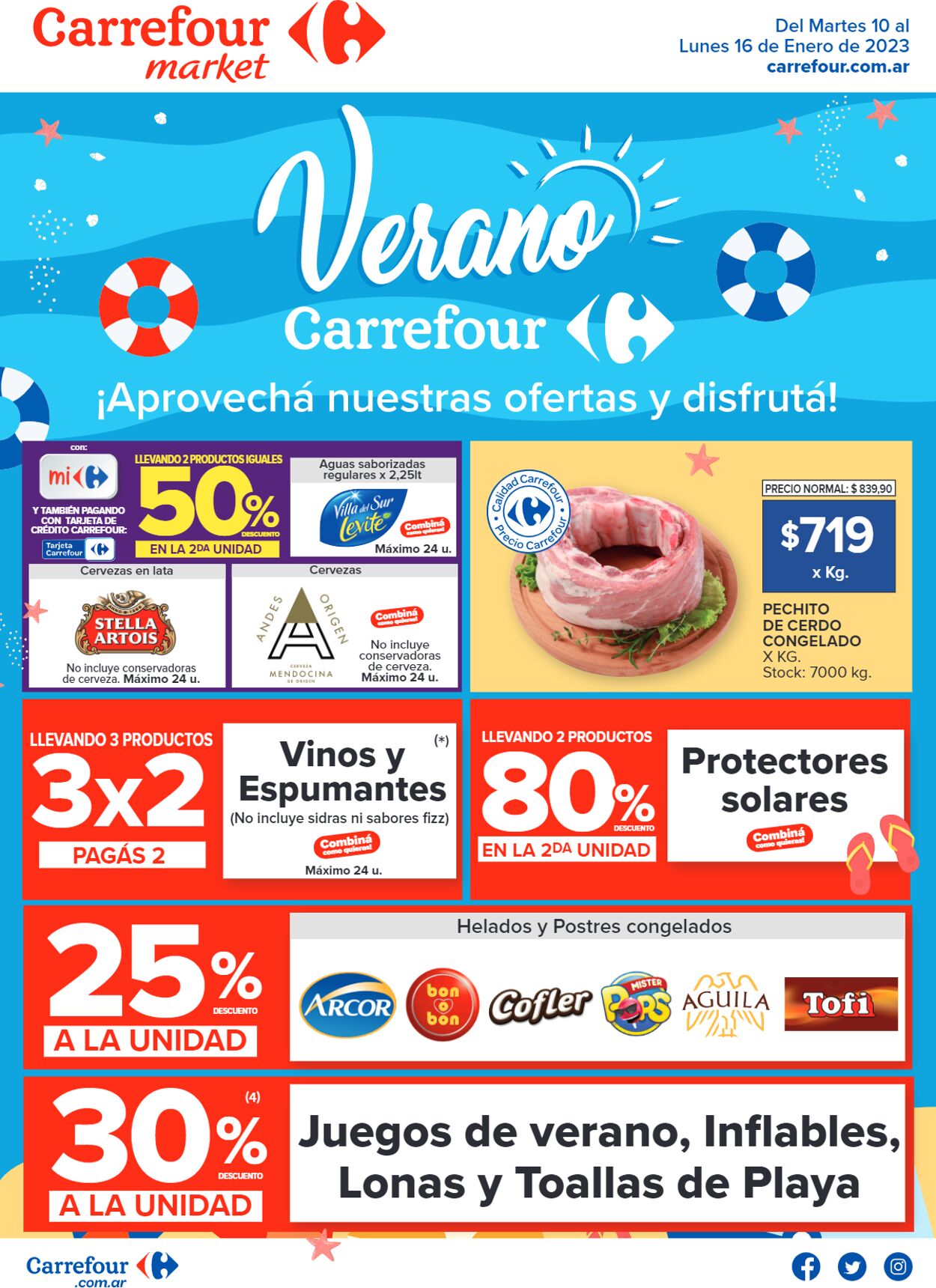 Folleto Carrefour 10.01.2023 - 16.01.2023
