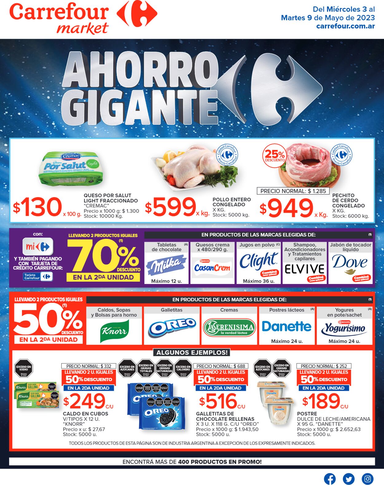 Folleto Carrefour 03.05.2023 - 09.05.2023