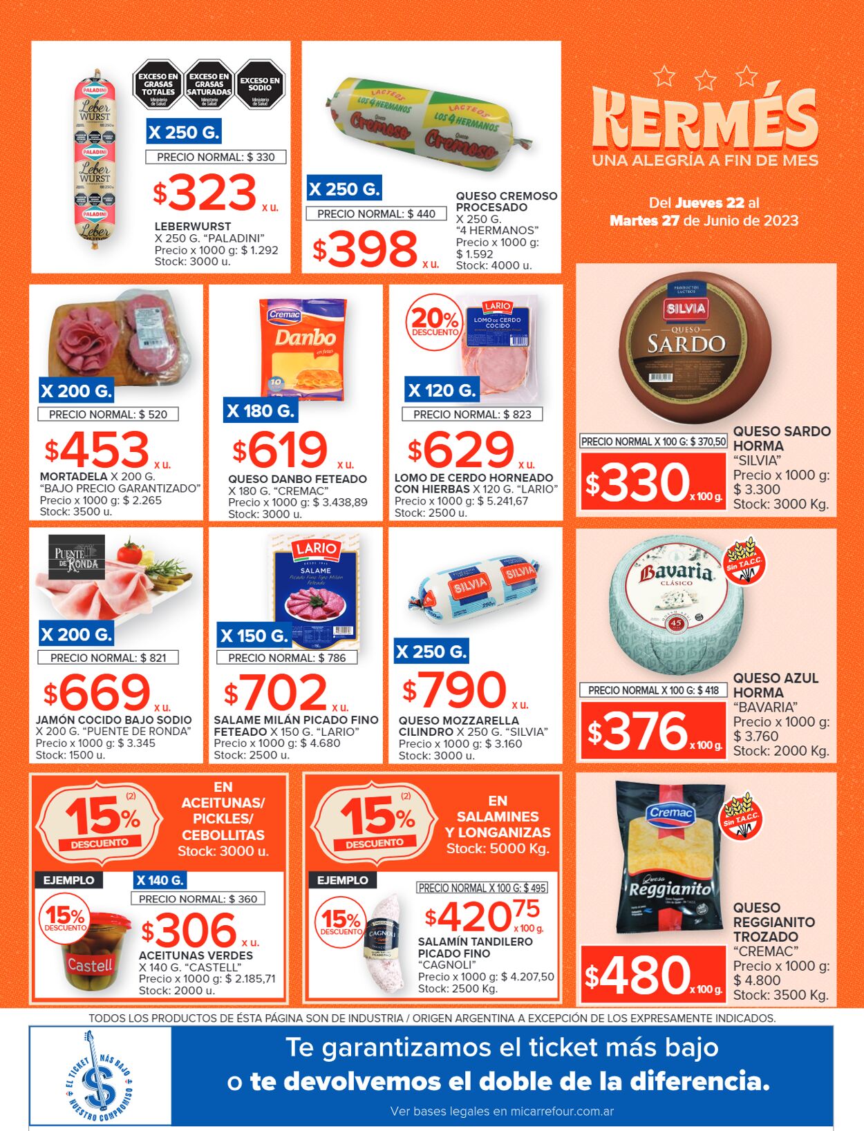 Folleto Carrefour 22.06.2023 - 27.06.2023