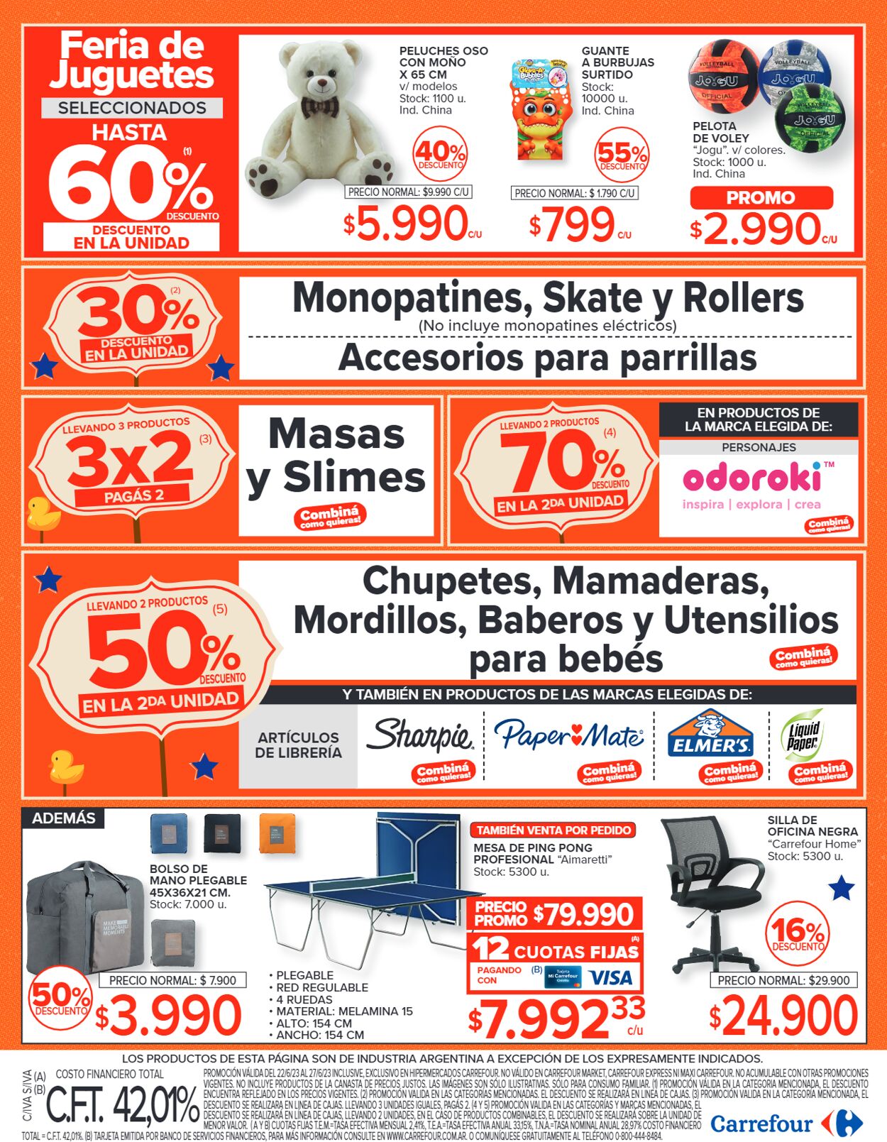 Folleto Carrefour 22.06.2023 - 27.06.2023