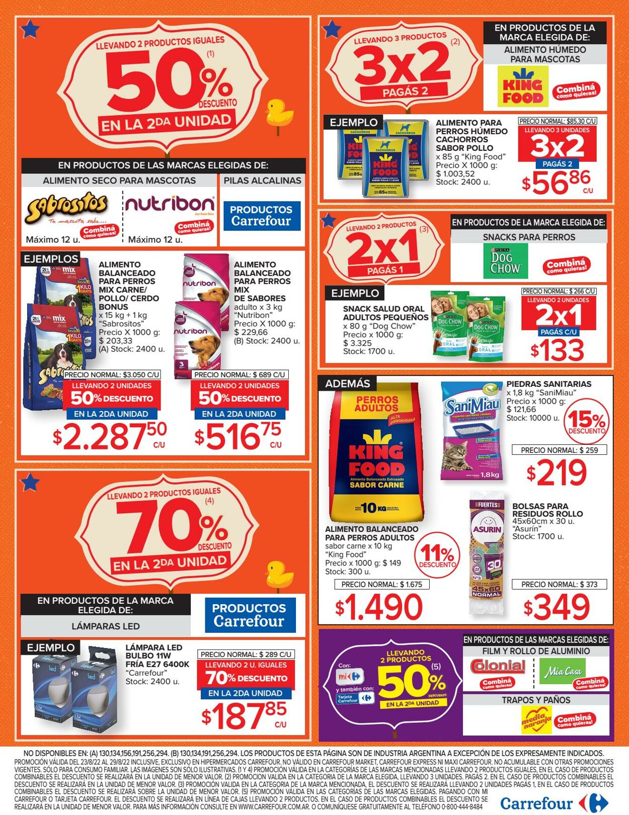 Folleto Carrefour 23.08.2022 - 29.08.2022