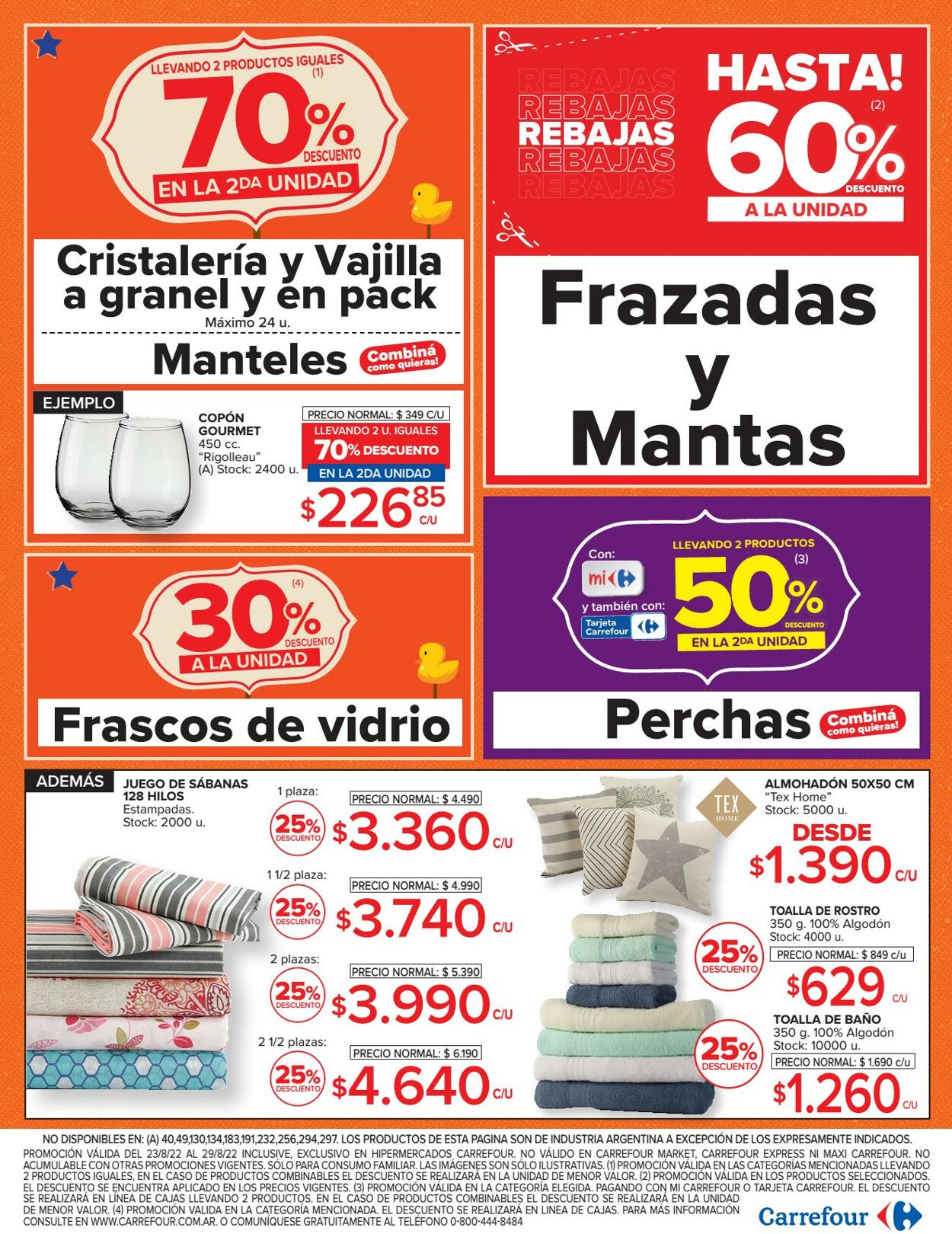 Folleto Carrefour 23.08.2022 - 29.08.2022