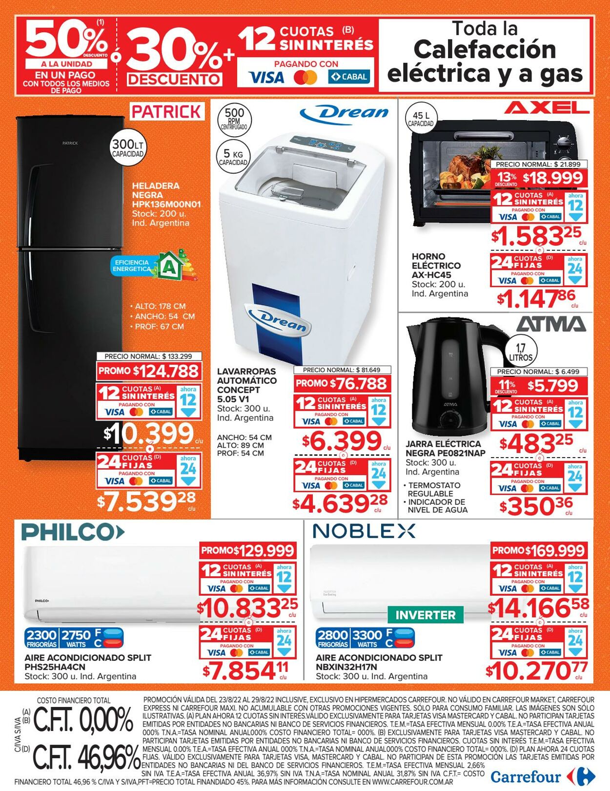 Folleto Carrefour 23.08.2022 - 29.08.2022